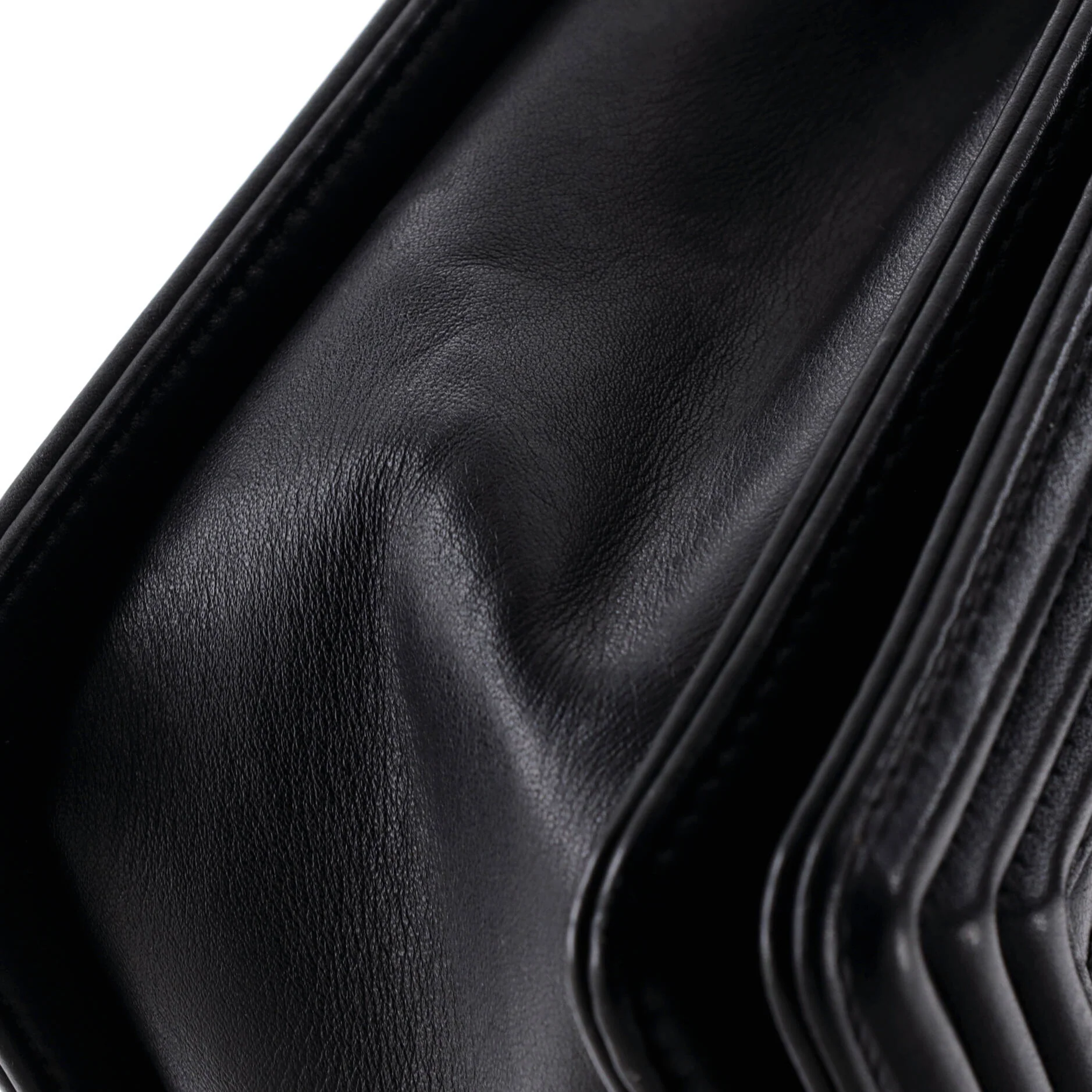 Boy Flap Bag Chevron Calfskin New Medium - Image 6