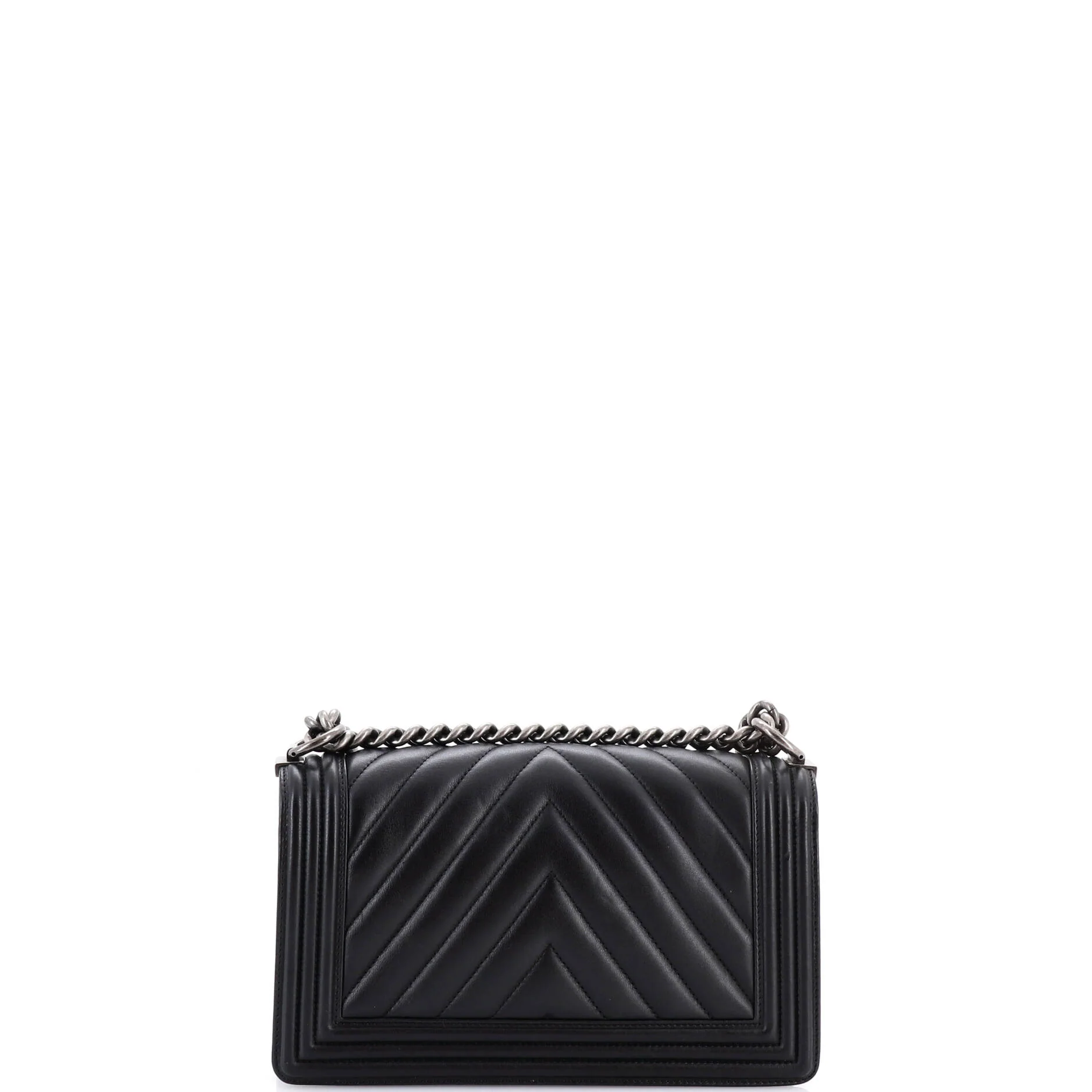 Boy Flap Bag Chevron Calfskin Old Medium - Image 3