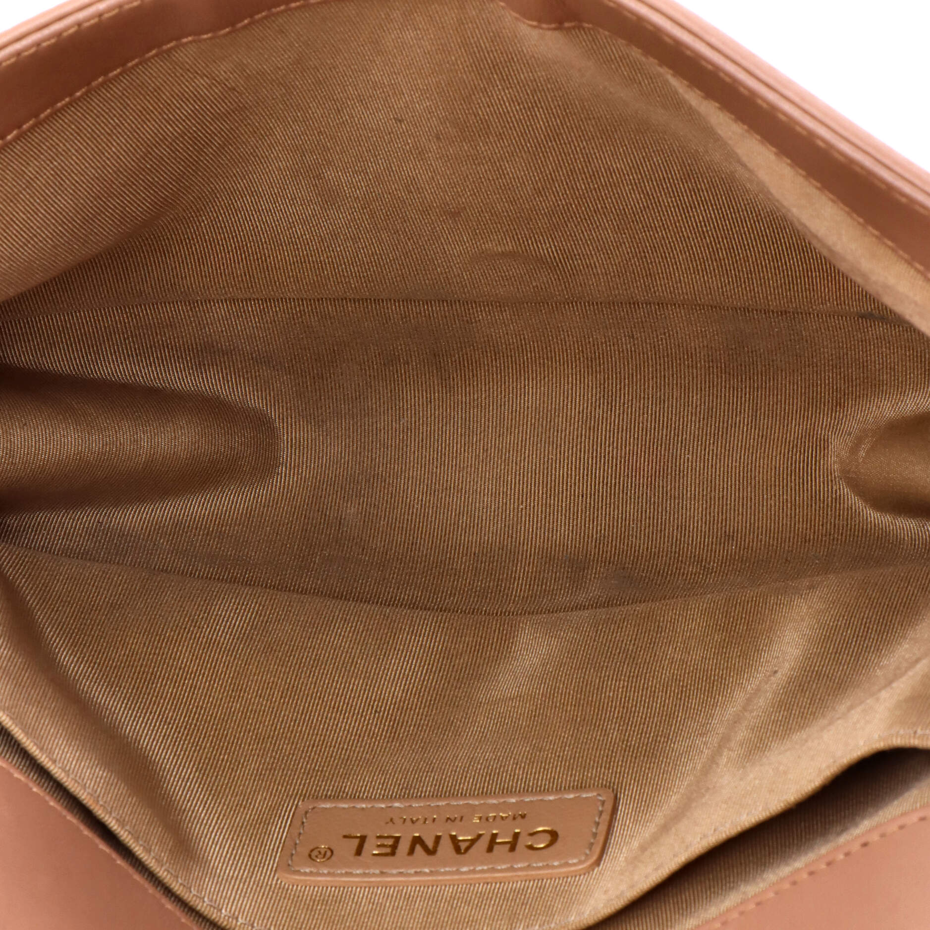 Boy Flap Bag Chevron Calfskin Old Medium - Image 5