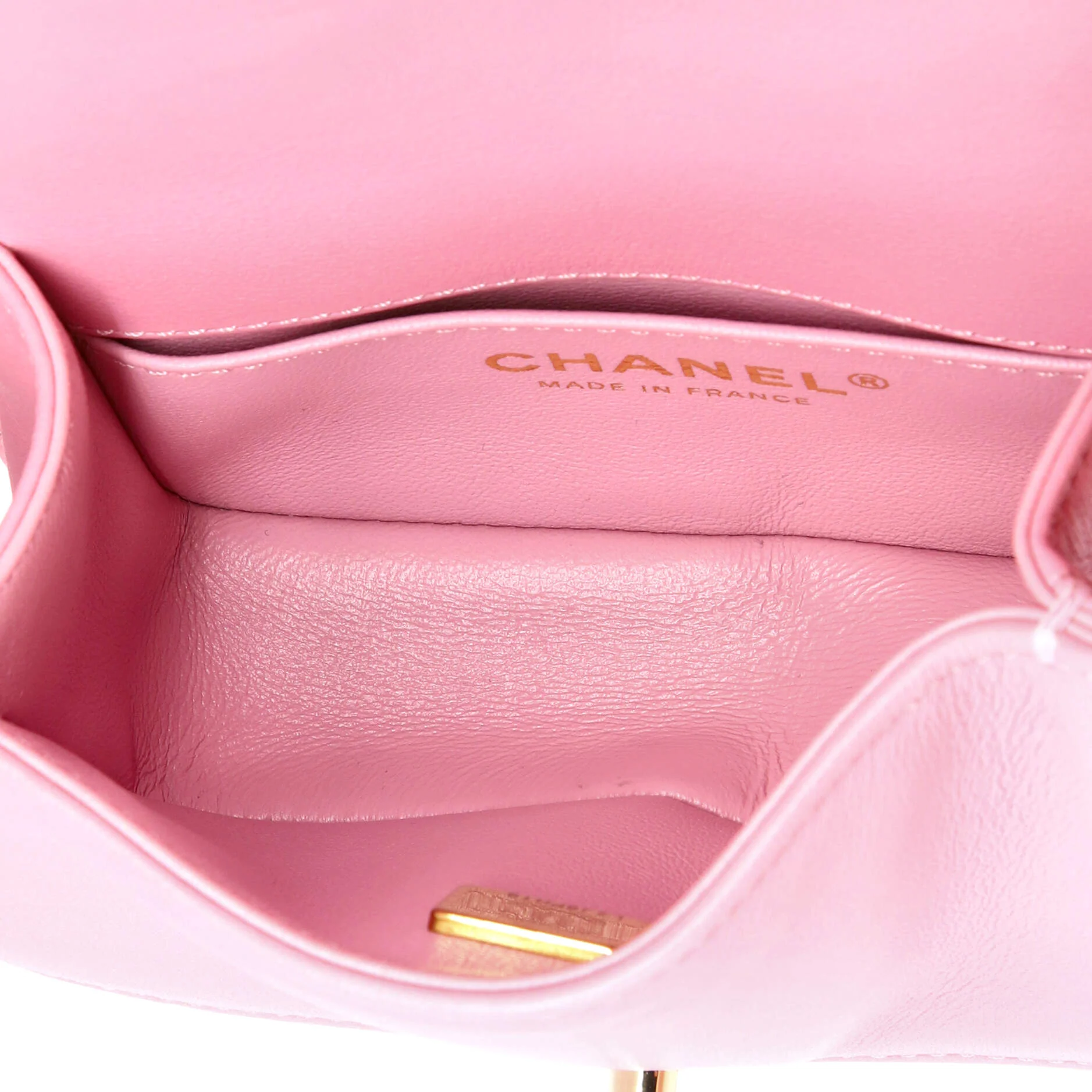 Boy Flap Bag Chevron Lambskin Mini - Image 5
