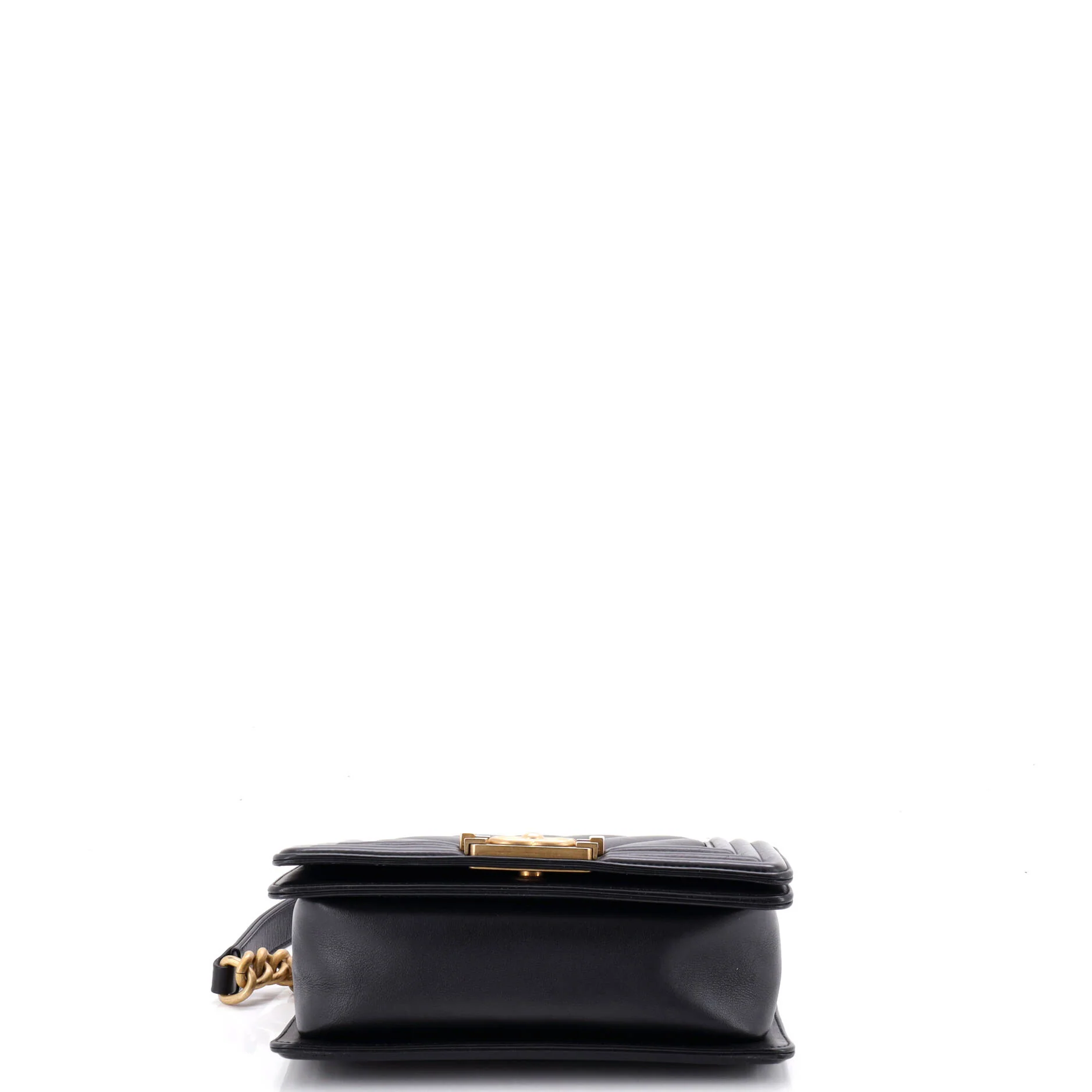 Boy Flap Bag Chevron Lambskin Small - Image 5