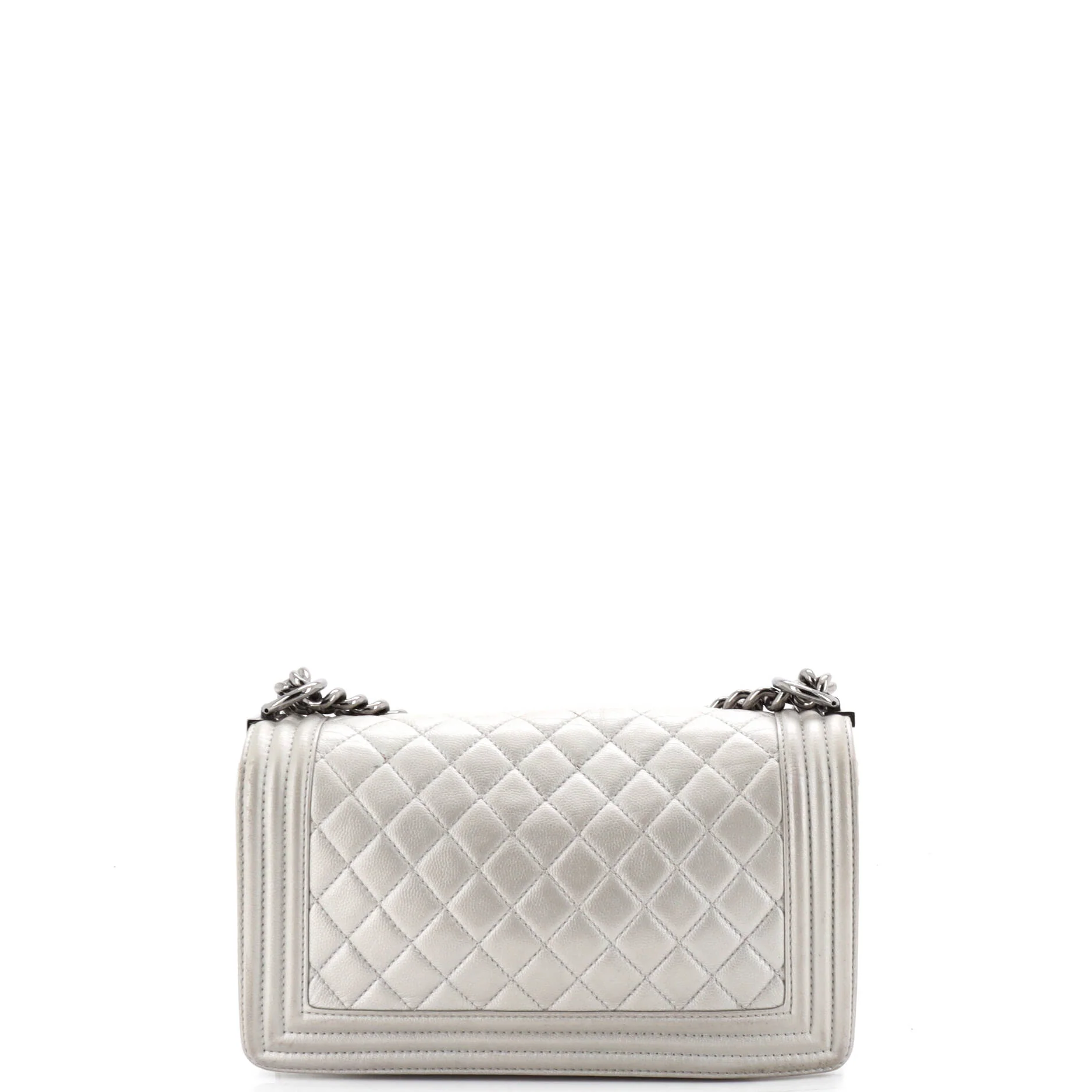 Boy Flap Bag Quilted Calfskin Old Medium - Image 4