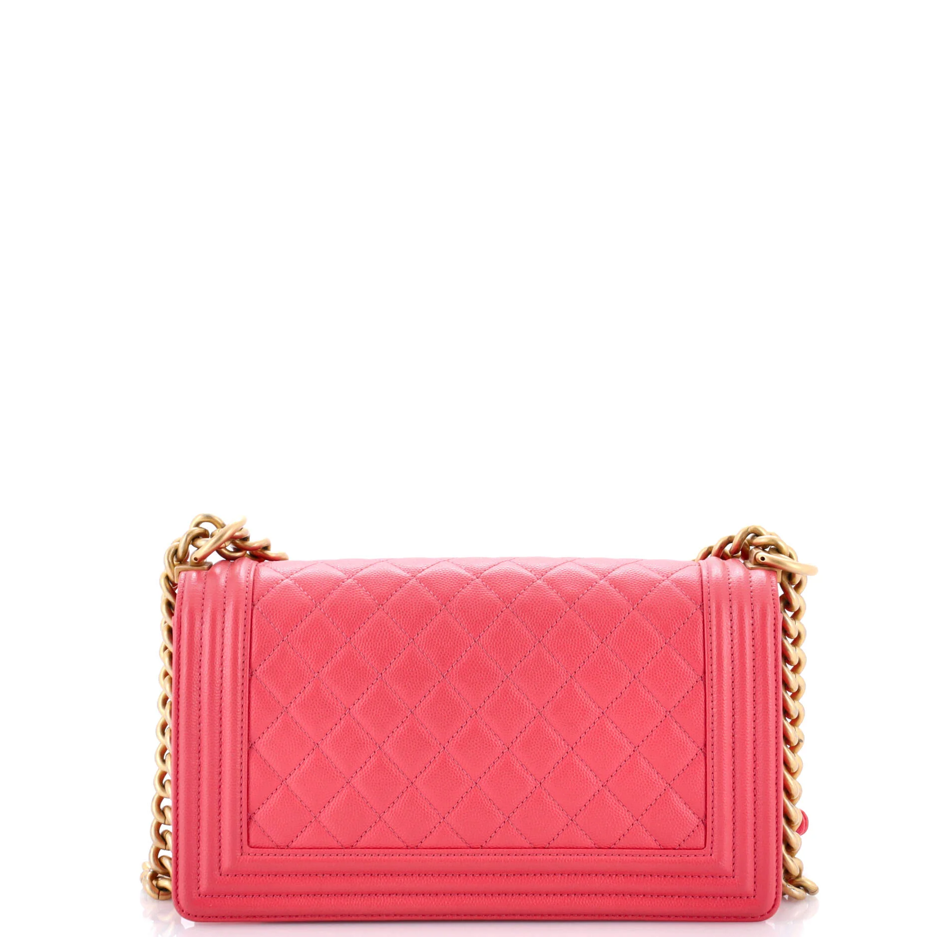 Boy Flap Bag Quilted Caviar Old Medium - Image 3
