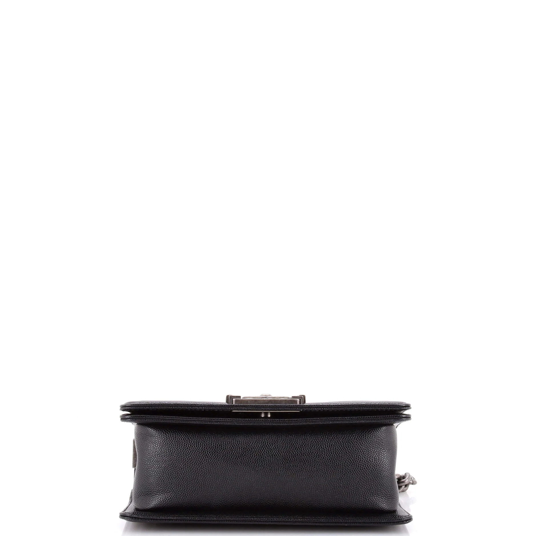 Boy Flap Bag Quilted Caviar Small - Image 4