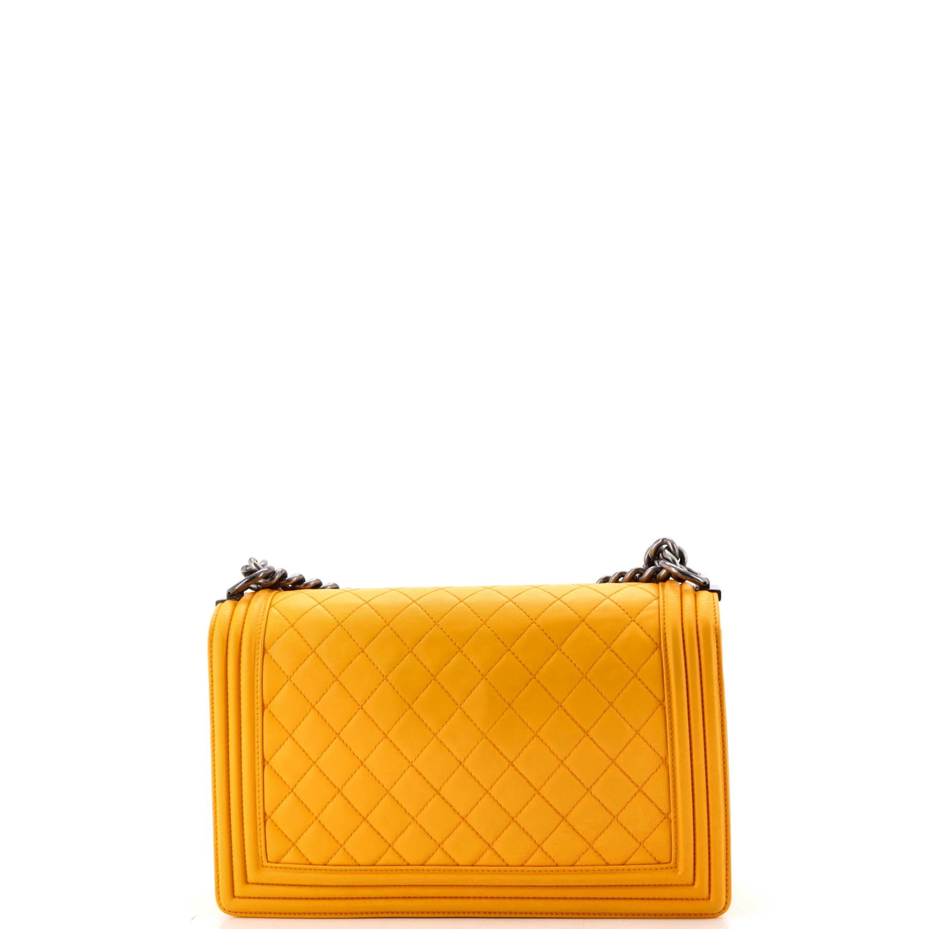 Boy Flap Bag Quilted Lambskin New Medium - Image 4