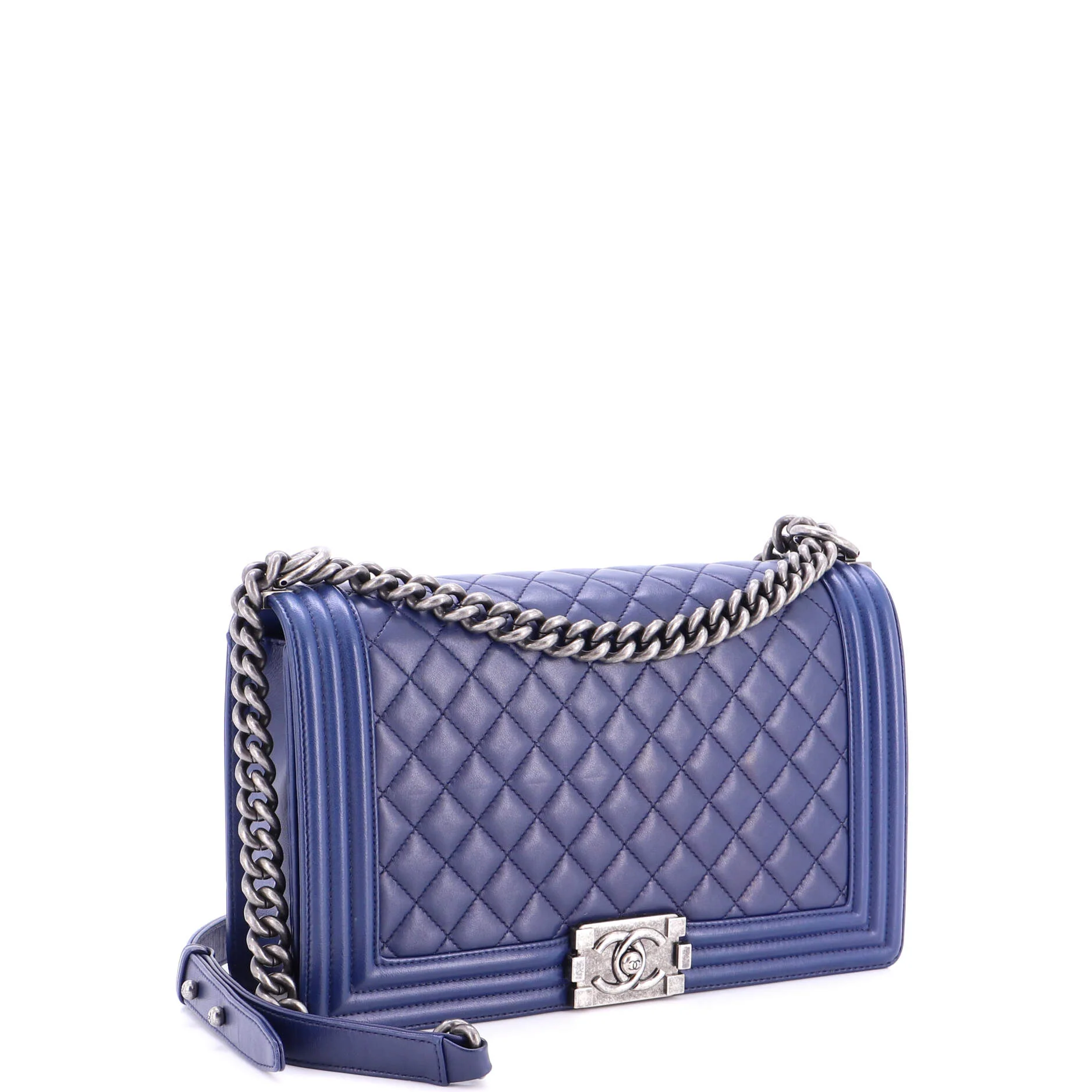 Boy Flap Bag Quilted Lambskin New Medium - Image 2