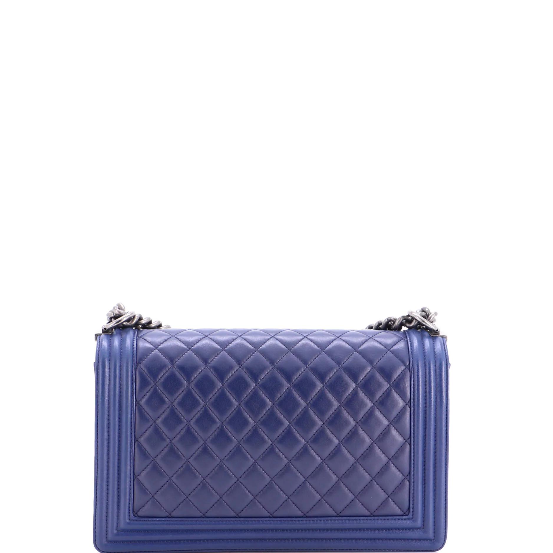Boy Flap Bag Quilted Lambskin New Medium - Image 3