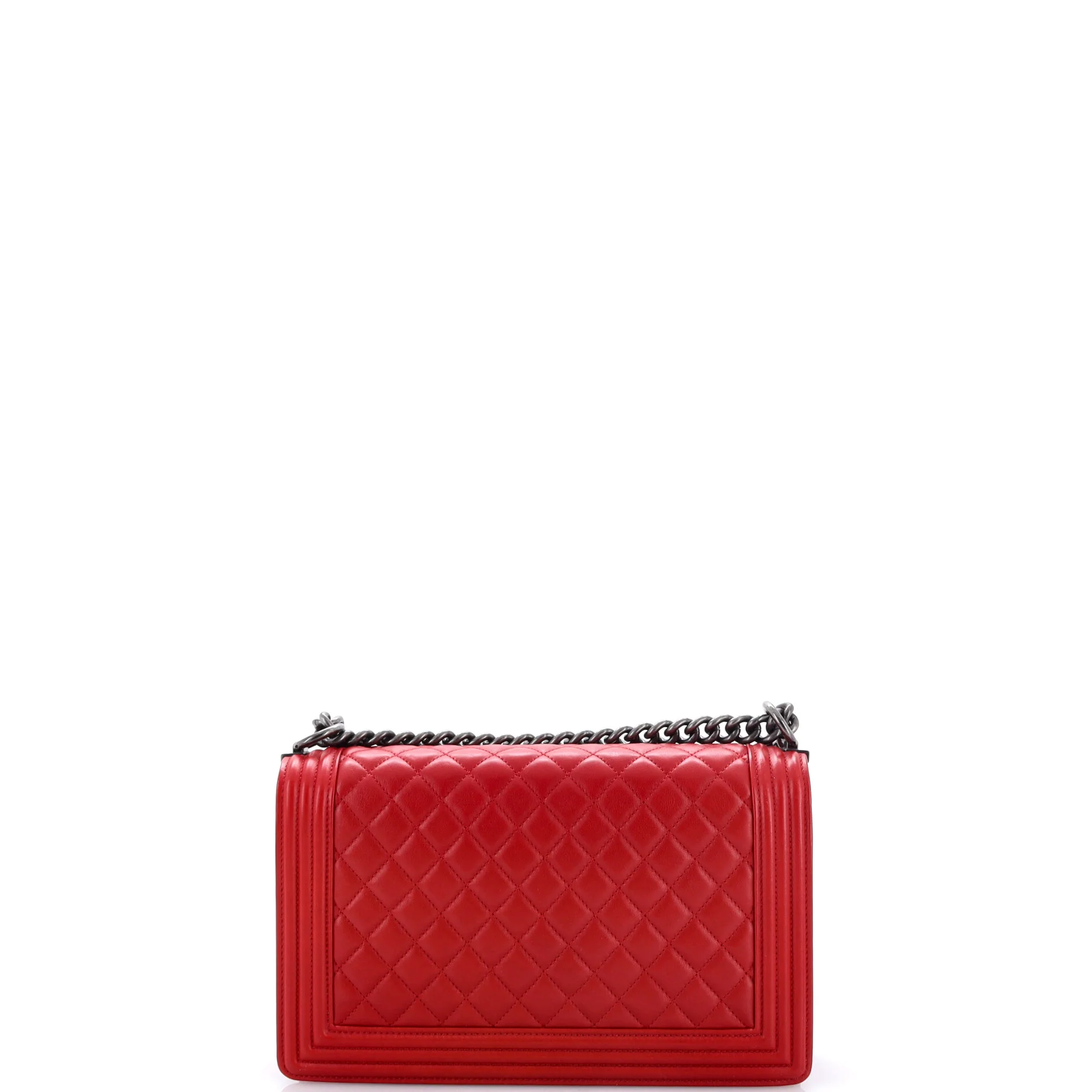 Boy Flap Bag Quilted Lambskin New Medium - Image 3