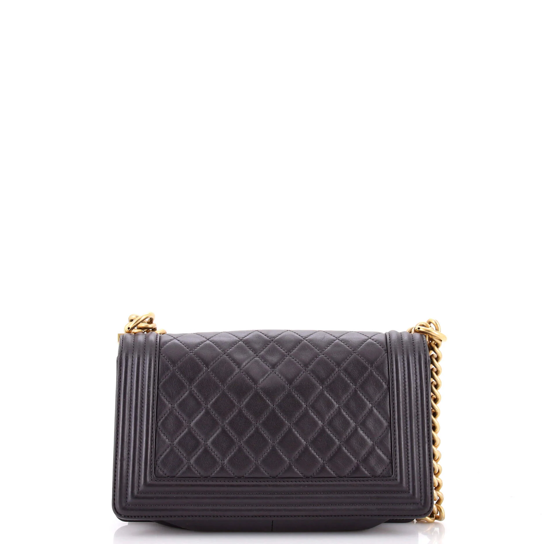 Boy Flap Bag Quilted Lambskin Old Medium - Image 3