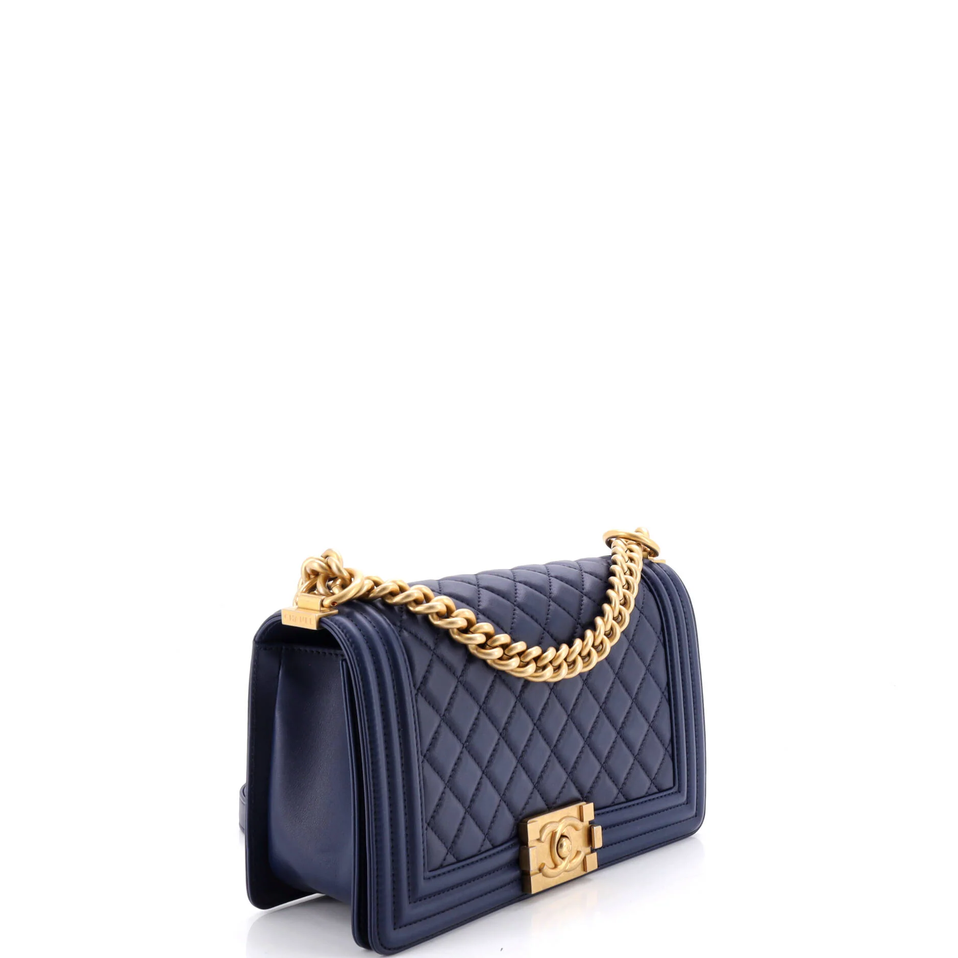 Boy Flap Bag Quilted Lambskin Old Medium - Image 2