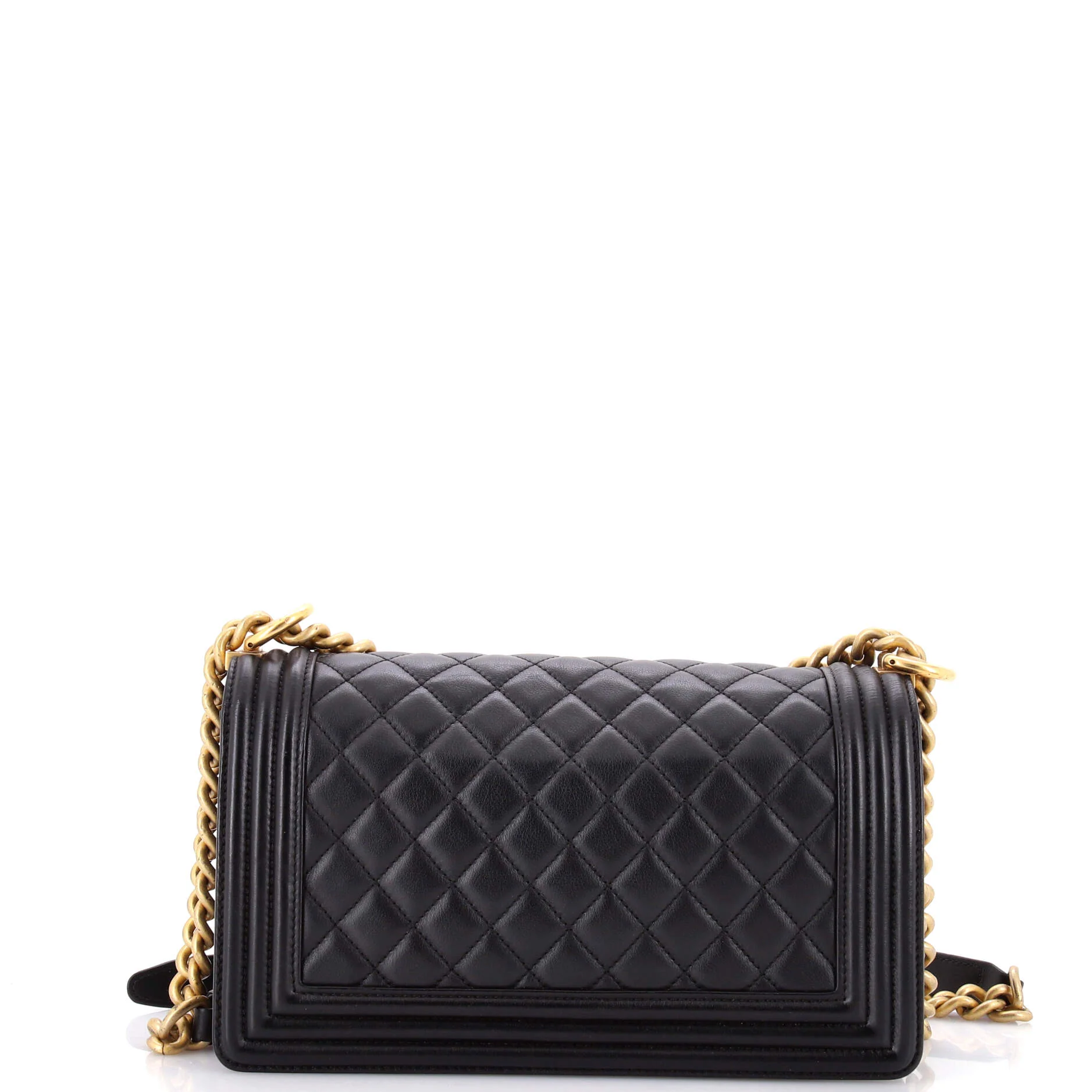 Boy Flap Bag Quilted Lambskin Old Medium - Image 3