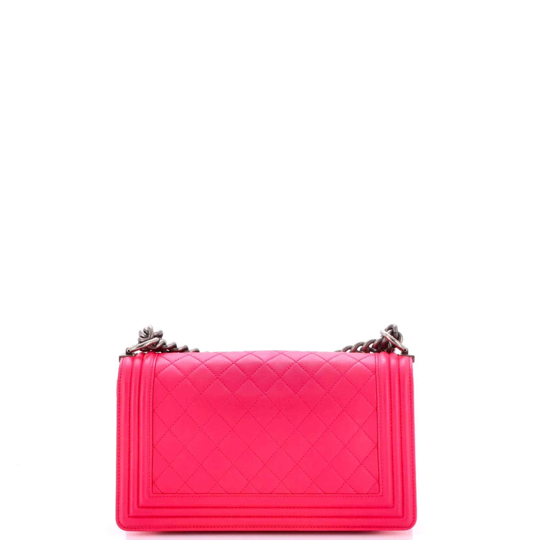 Boy Flap Bag Quilted Lambskin Old Medium - Image 3