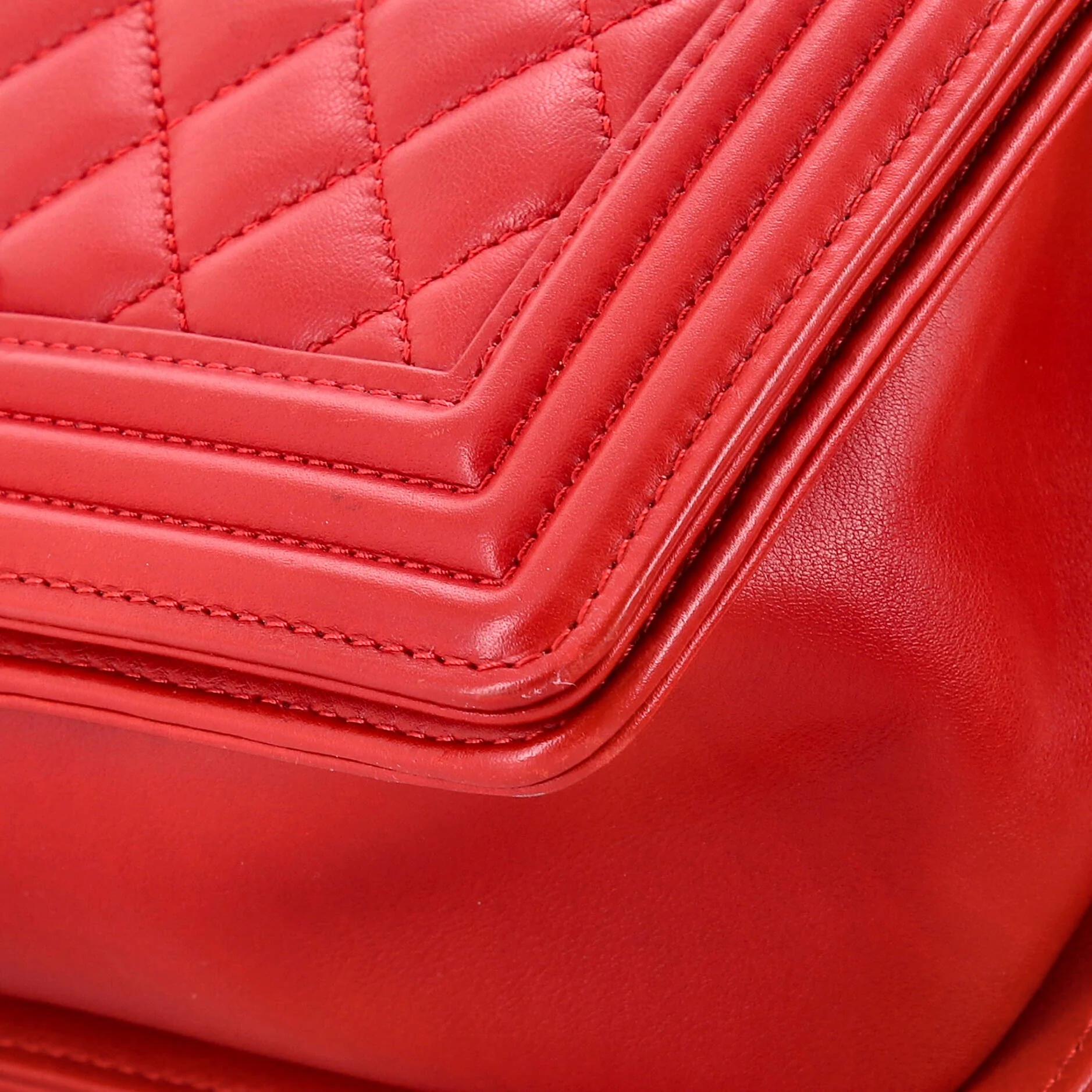 Boy Flap Bag Quilted Lambskin Old Medium - Image 6