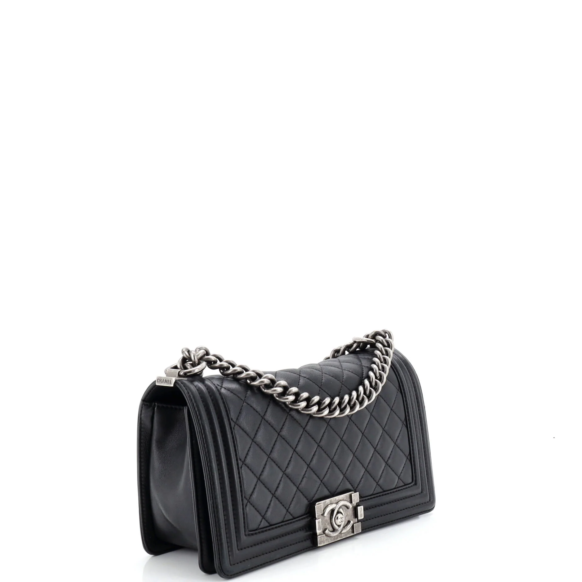 Boy Flap Bag Quilted Lambskin Old Medium - Image 2