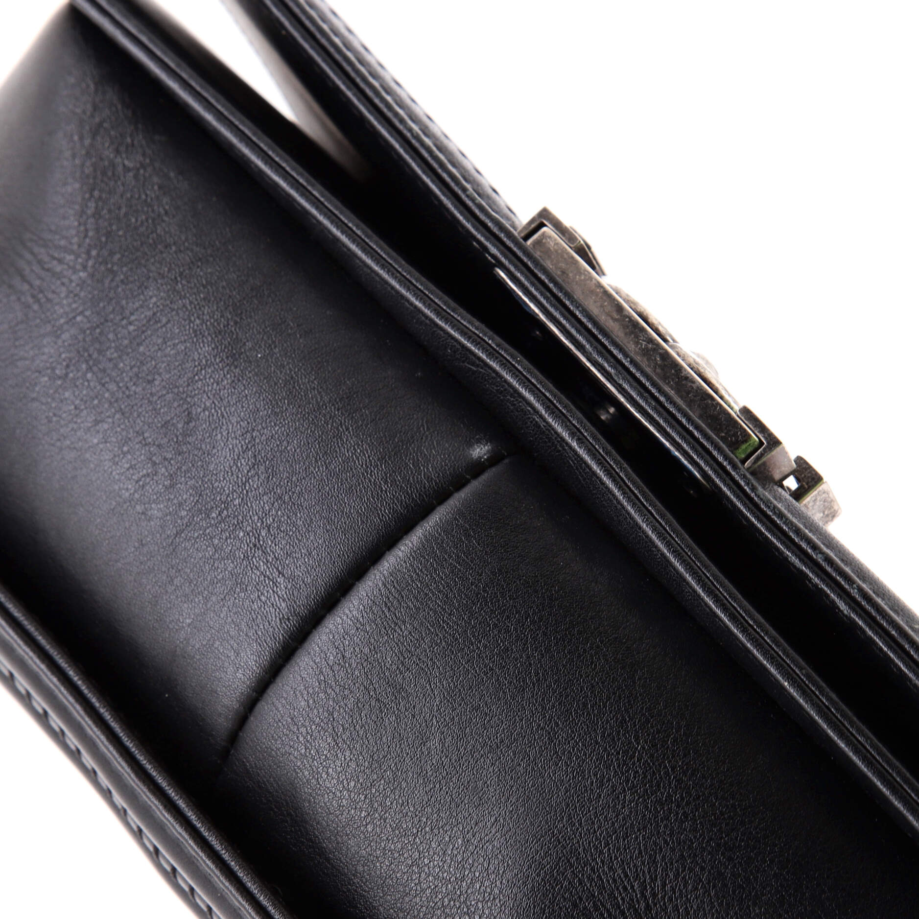 Boy Flap Bag Woven Calfskin Old Medium - Image 7