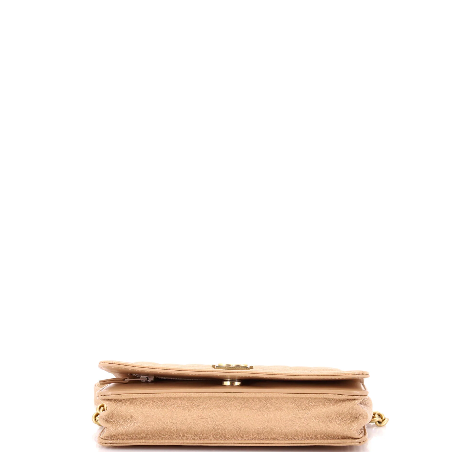 Boy Wallet on Chain Quilted Caviar - Image 4