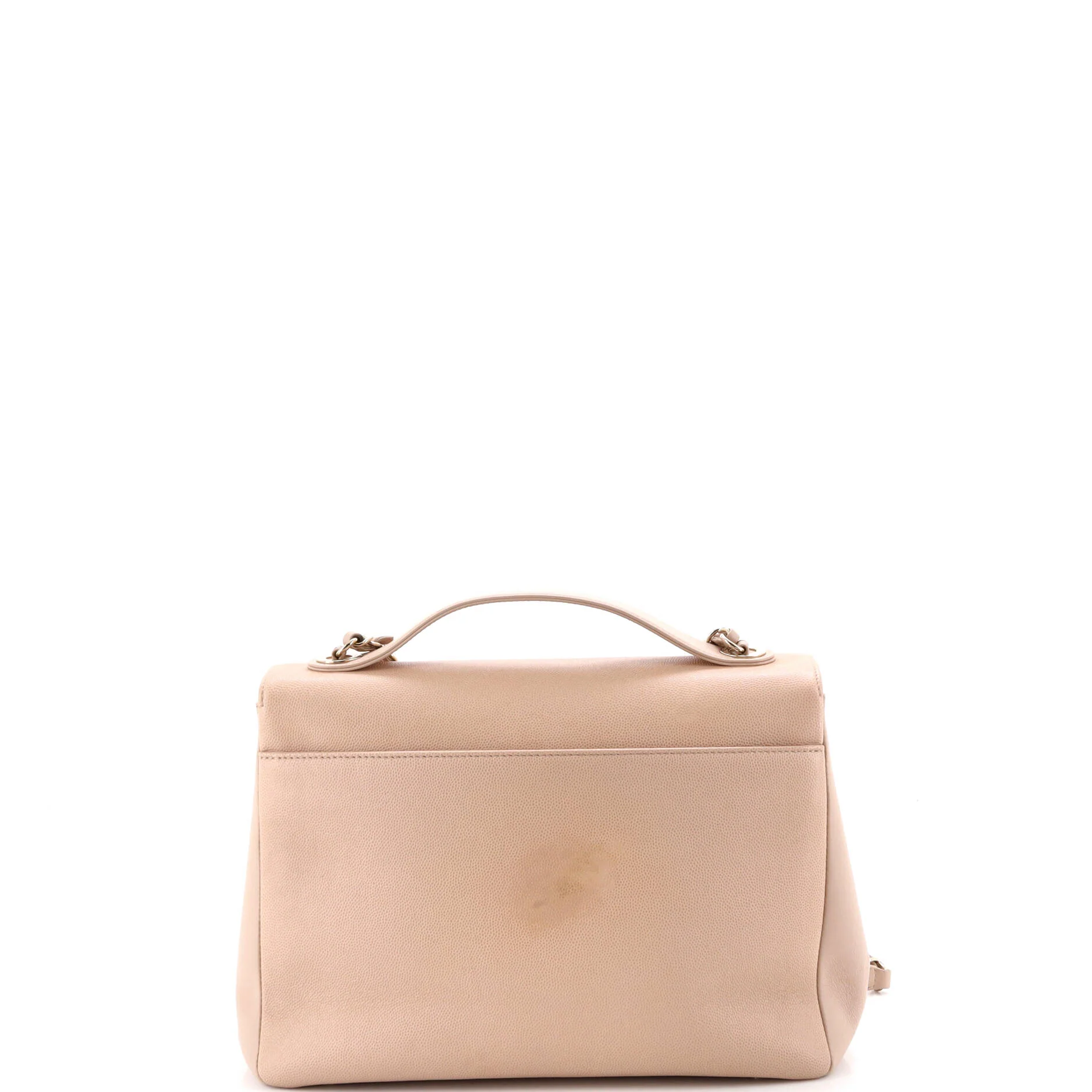 Business Affinity Flap Bag Quilted Caviar Large - Image 3