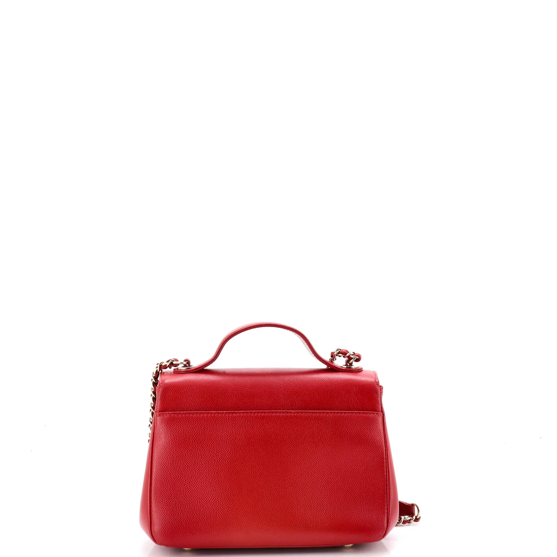 Business Affinity Flap Bag Quilted Caviar Mini - Image 3