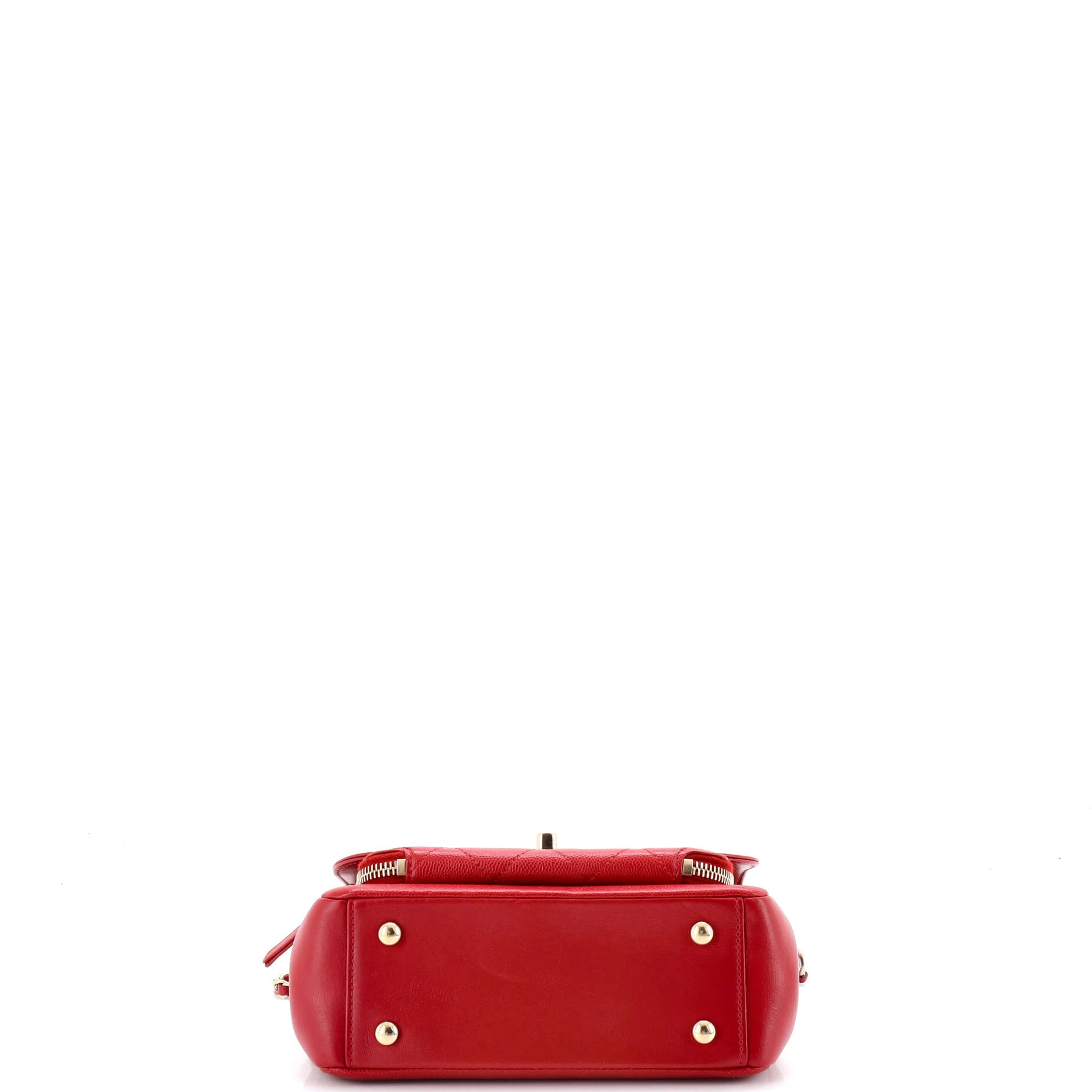 Business Affinity Flap Bag Quilted Caviar Mini - Image 4