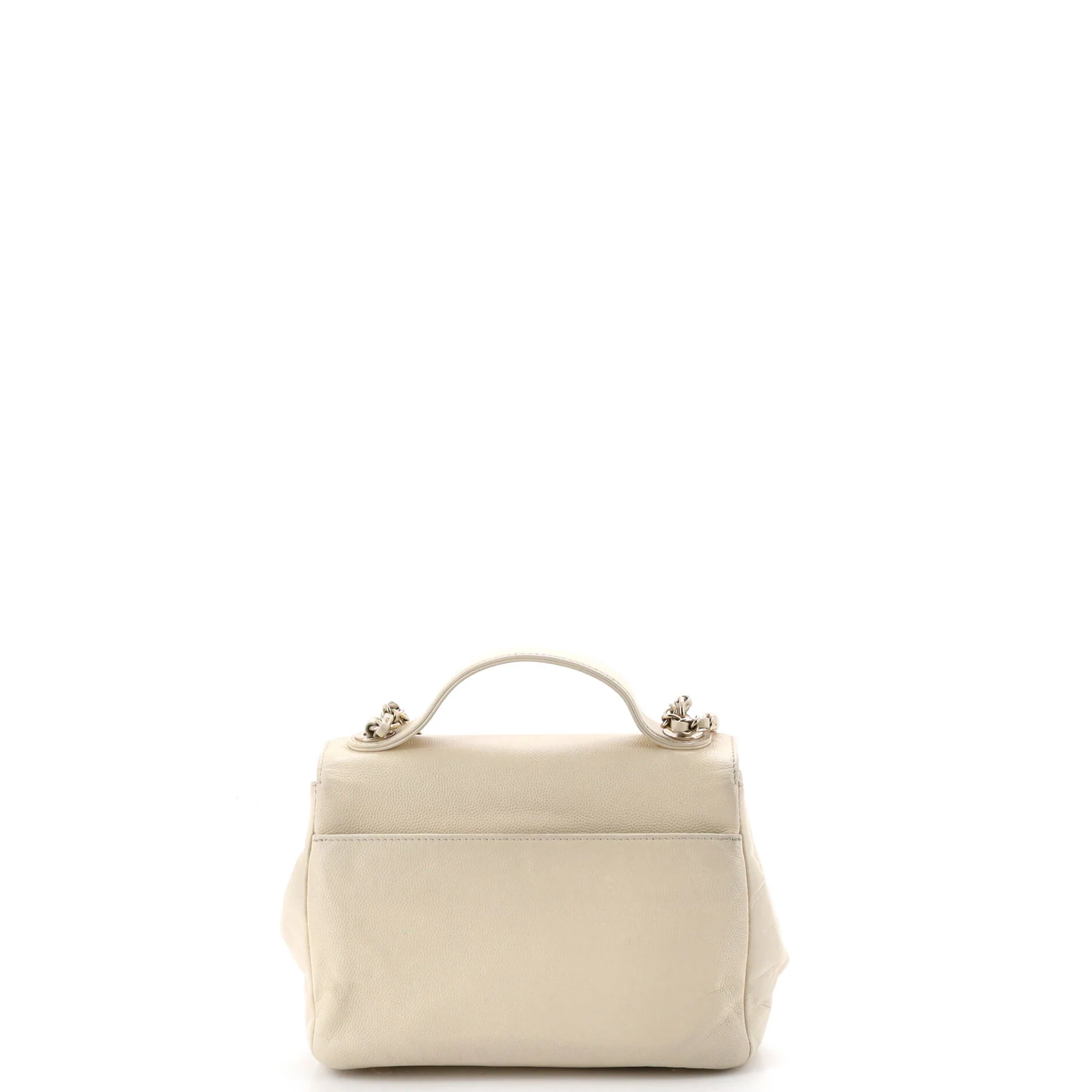 Business Affinity Flap Bag Quilted Caviar Mini - Image 4