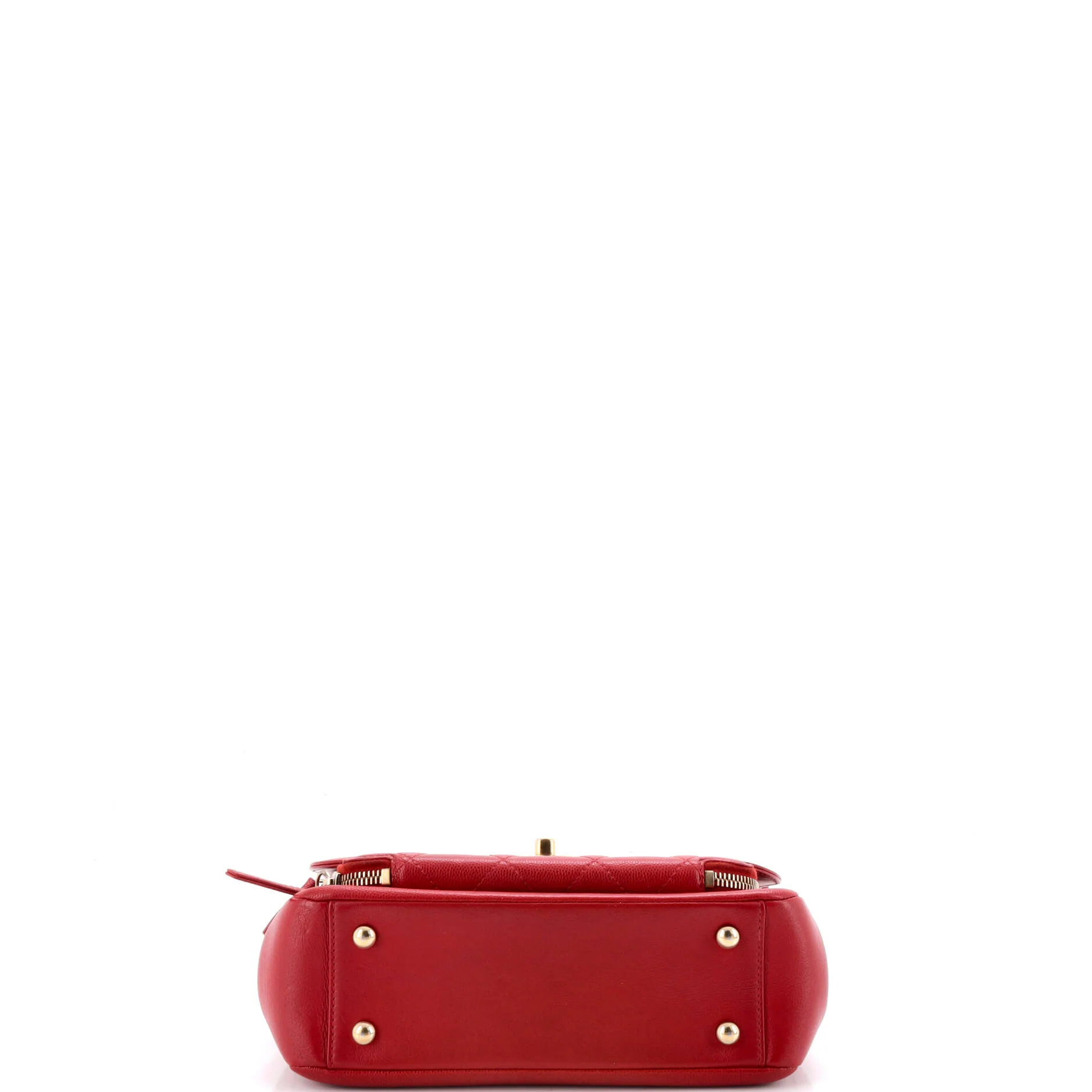 Business Affinity Flap Bag Quilted Caviar Small - Image 4