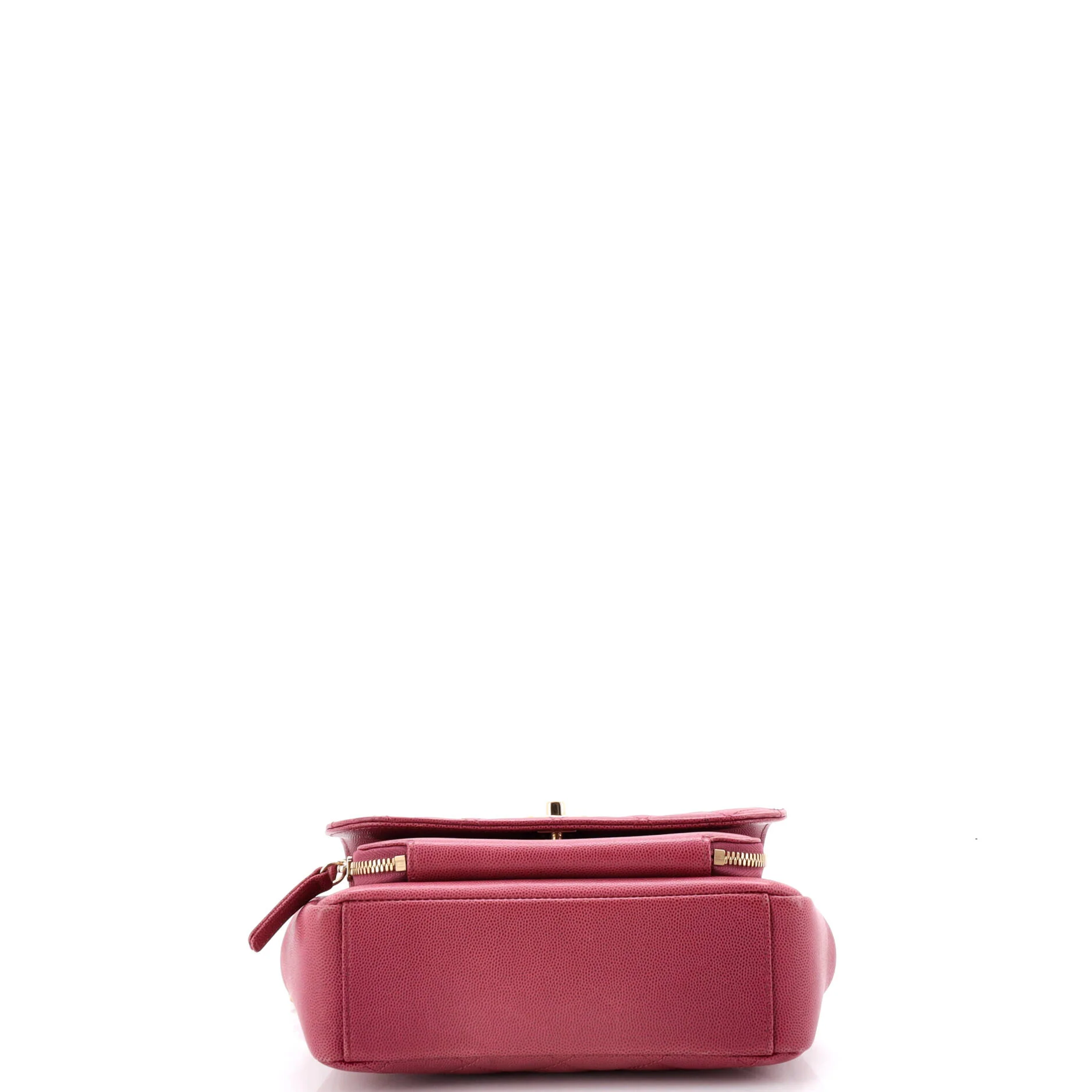 Business Affinity Flap Bag Quilted Caviar Small - Image 4