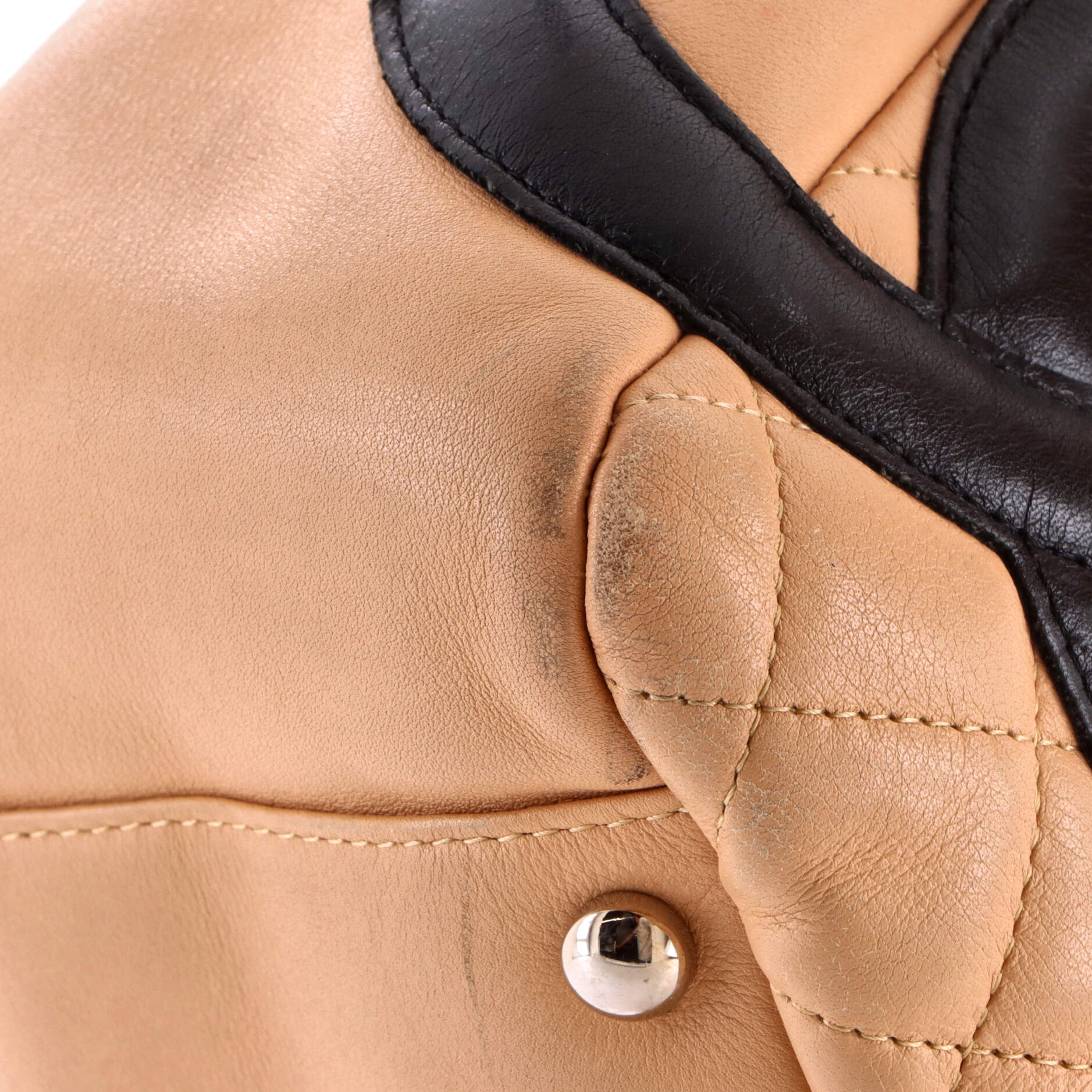 Cambon Flap Tote Quilted Leather Large - Image 7