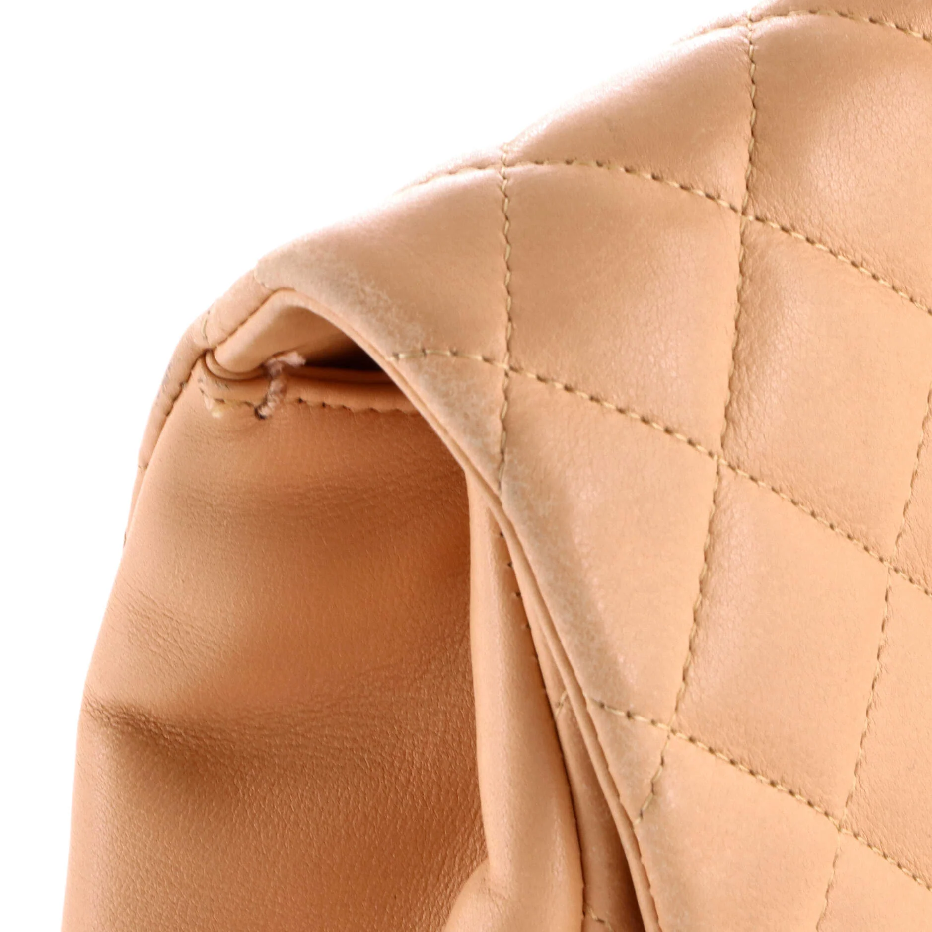 Cambon Flap Tote Quilted Leather Large - Image 8