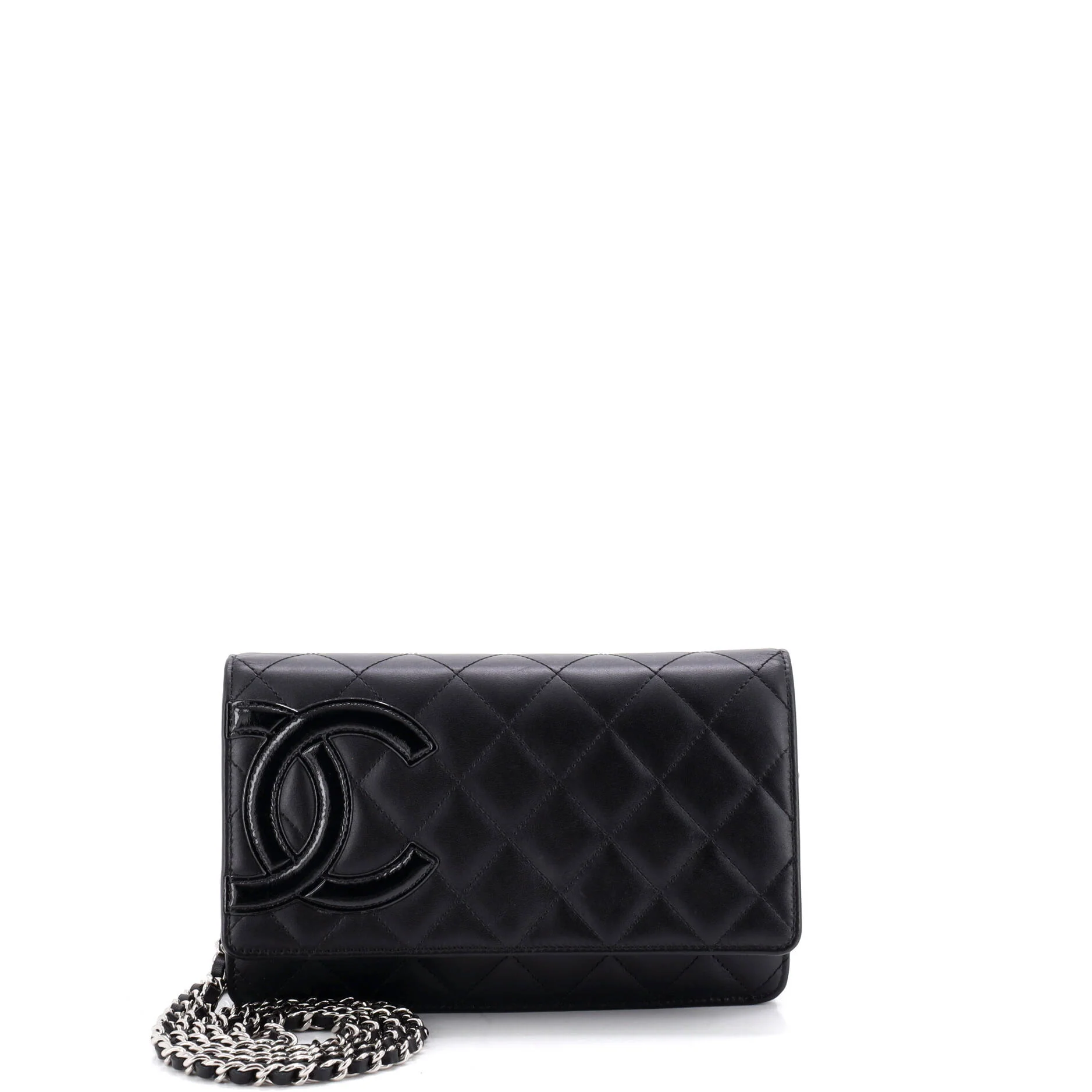 Cambon Wallet on Chain Quilted Leather