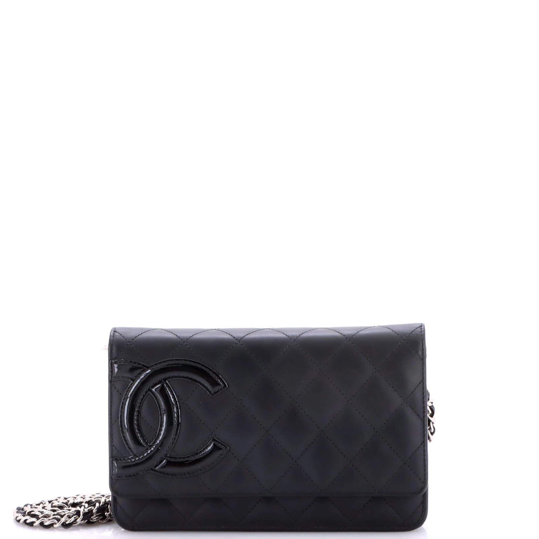 Cambon Wallet on Chain Quilted Leather