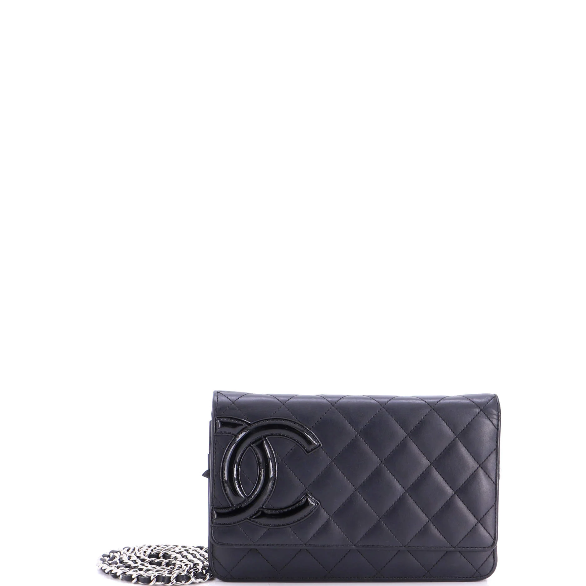 Cambon Wallet on Chain Quilted Leather