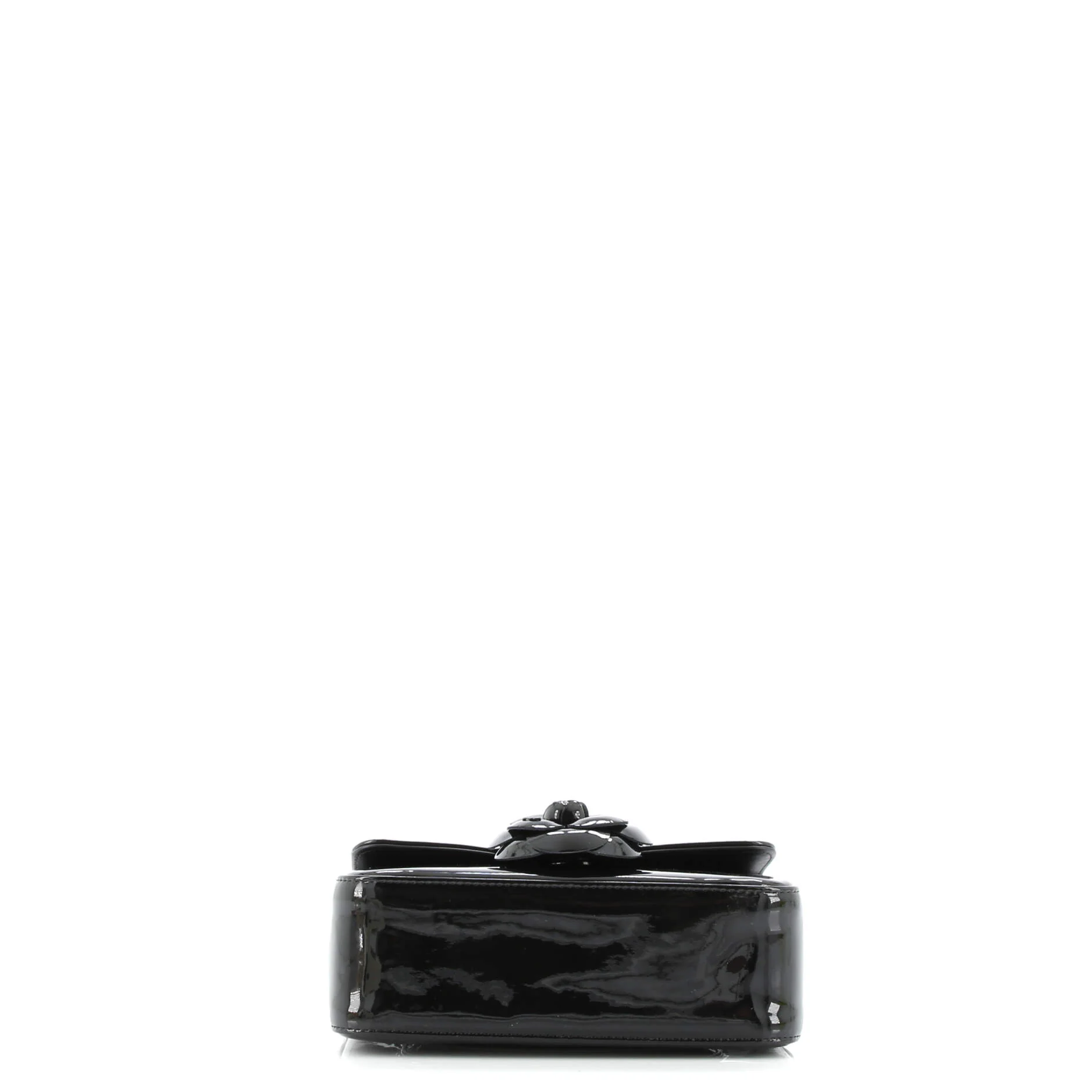 Camellia Flap Bag Patent Mini - Image 4