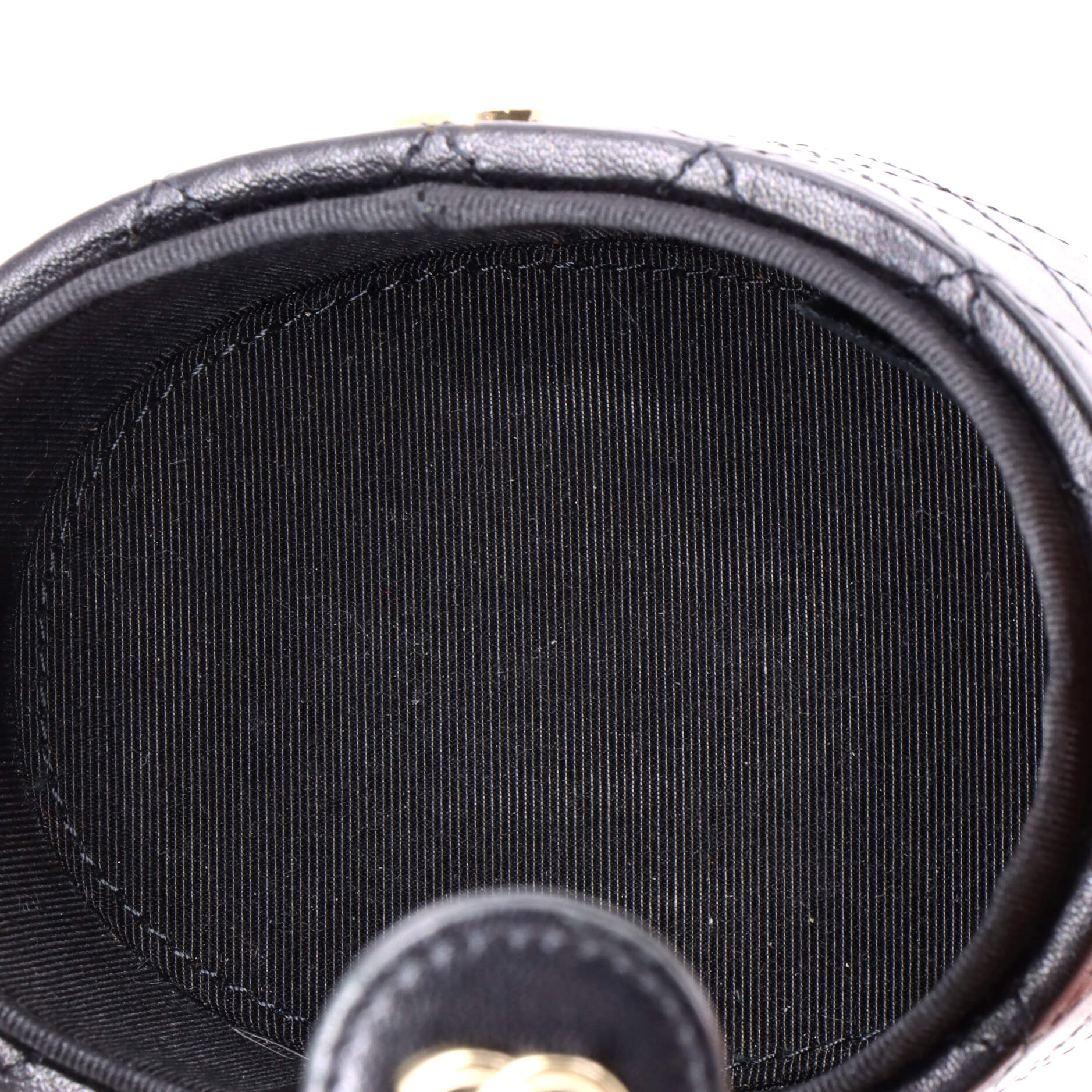 CC Allure Vanity Case with Chain Quilted Lambskin Mini - Image 5