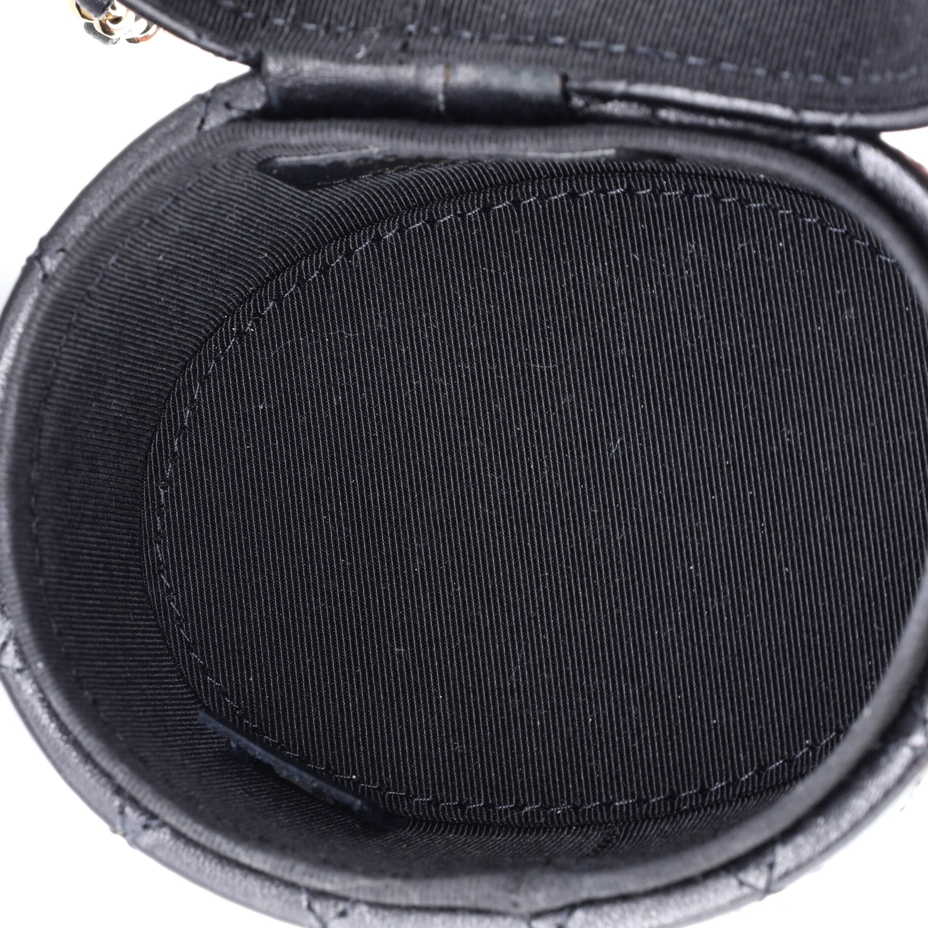 CC Allure Vanity Case with Chain Quilted Lambskin Mini - Image 5