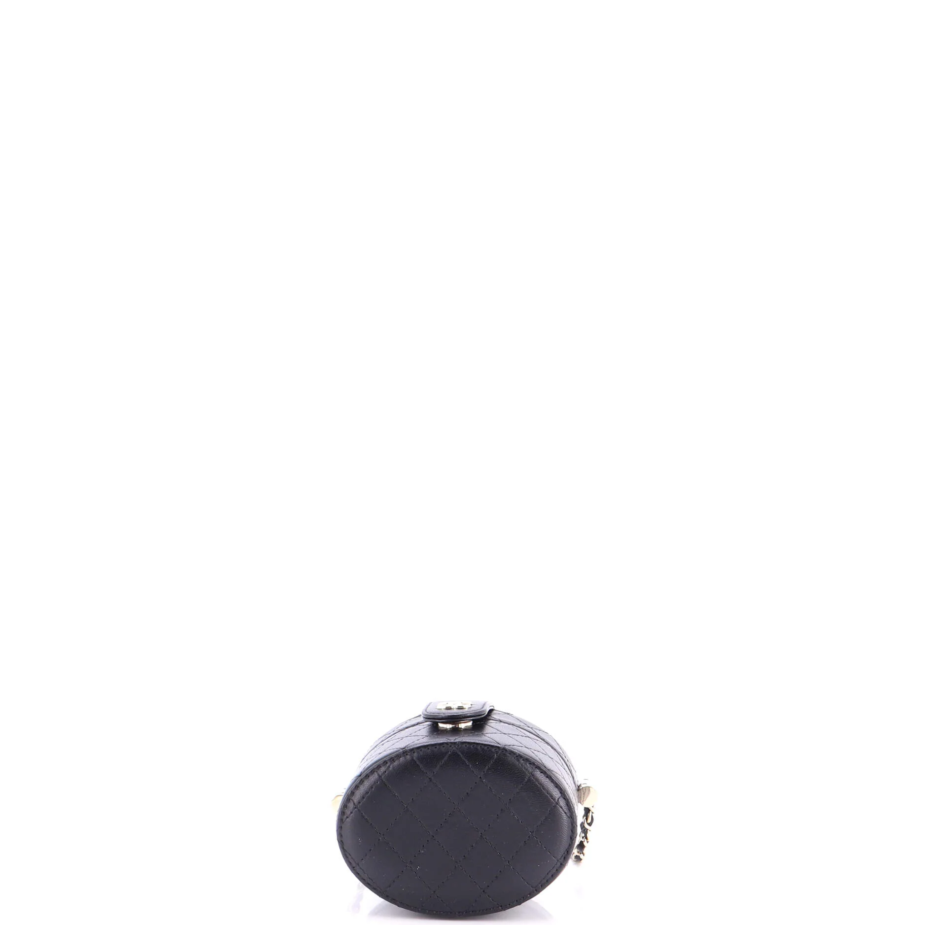 CC Allure Vanity Case with Chain Quilted Lambskin Mini - Image 4
