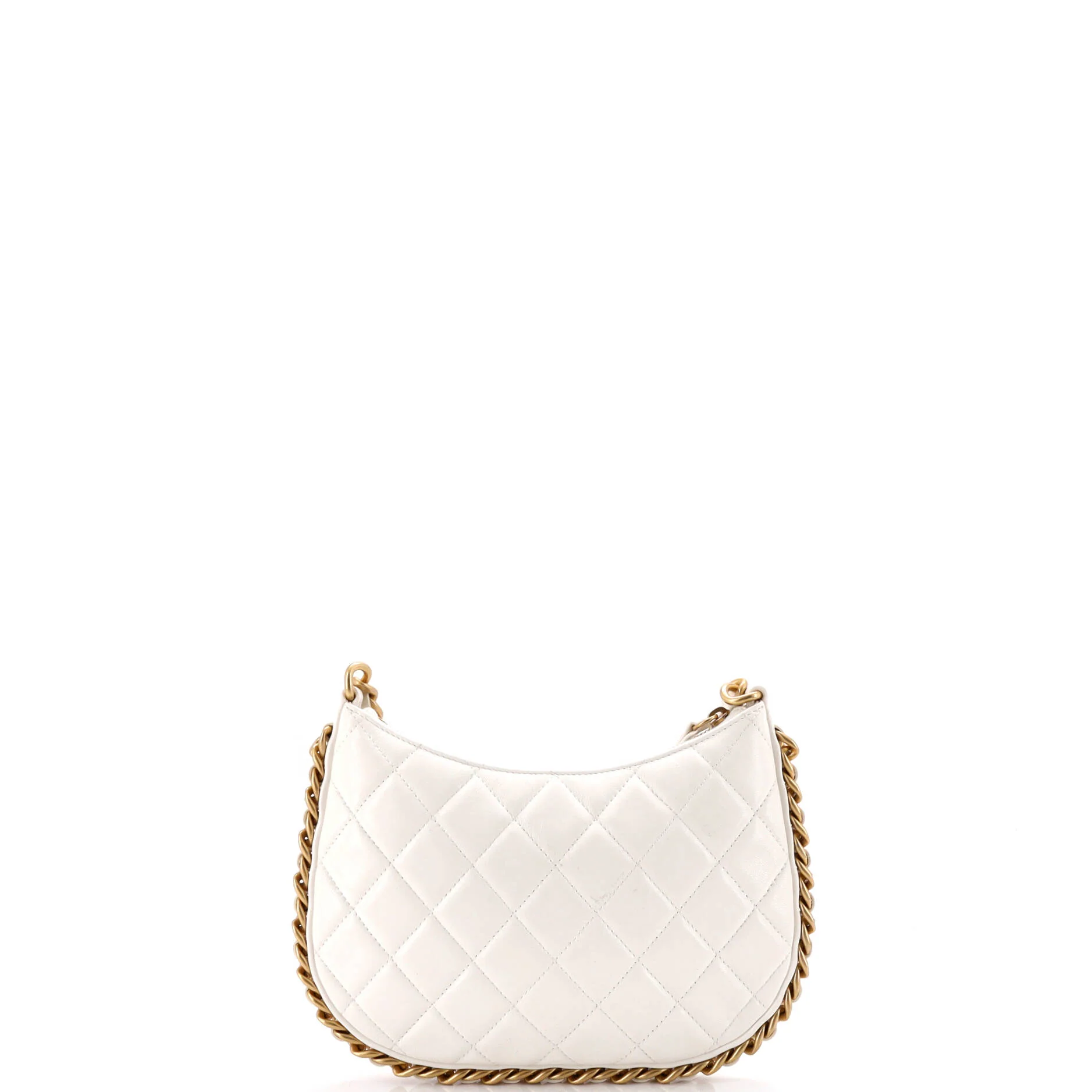 CC Chain Around Hobo Quilted Lambskin - Image 3