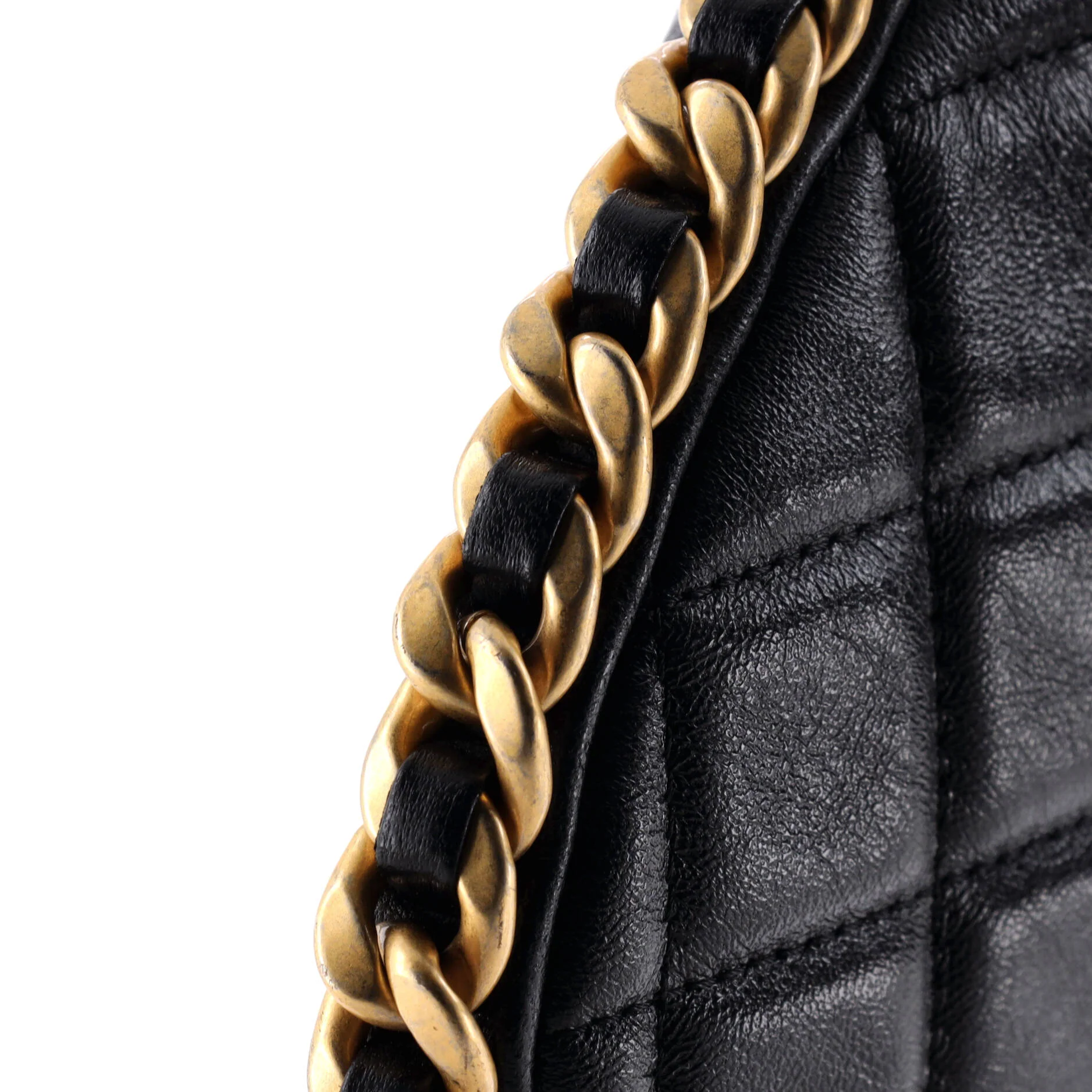 CC Chain Around Hobo Quilted Lambskin - Image 6