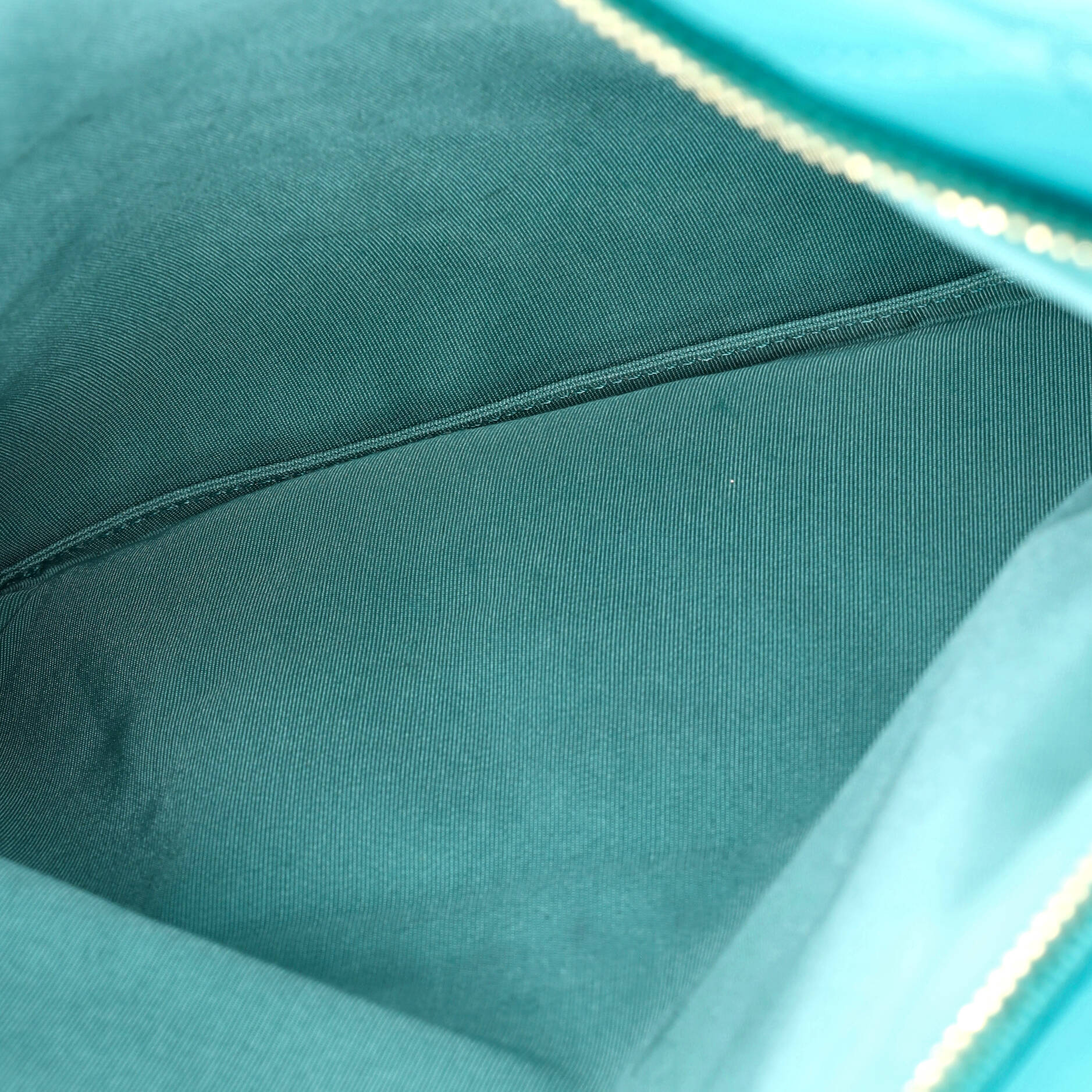 CC Foldover Clutch Quilted Lambskin Large - Image 5