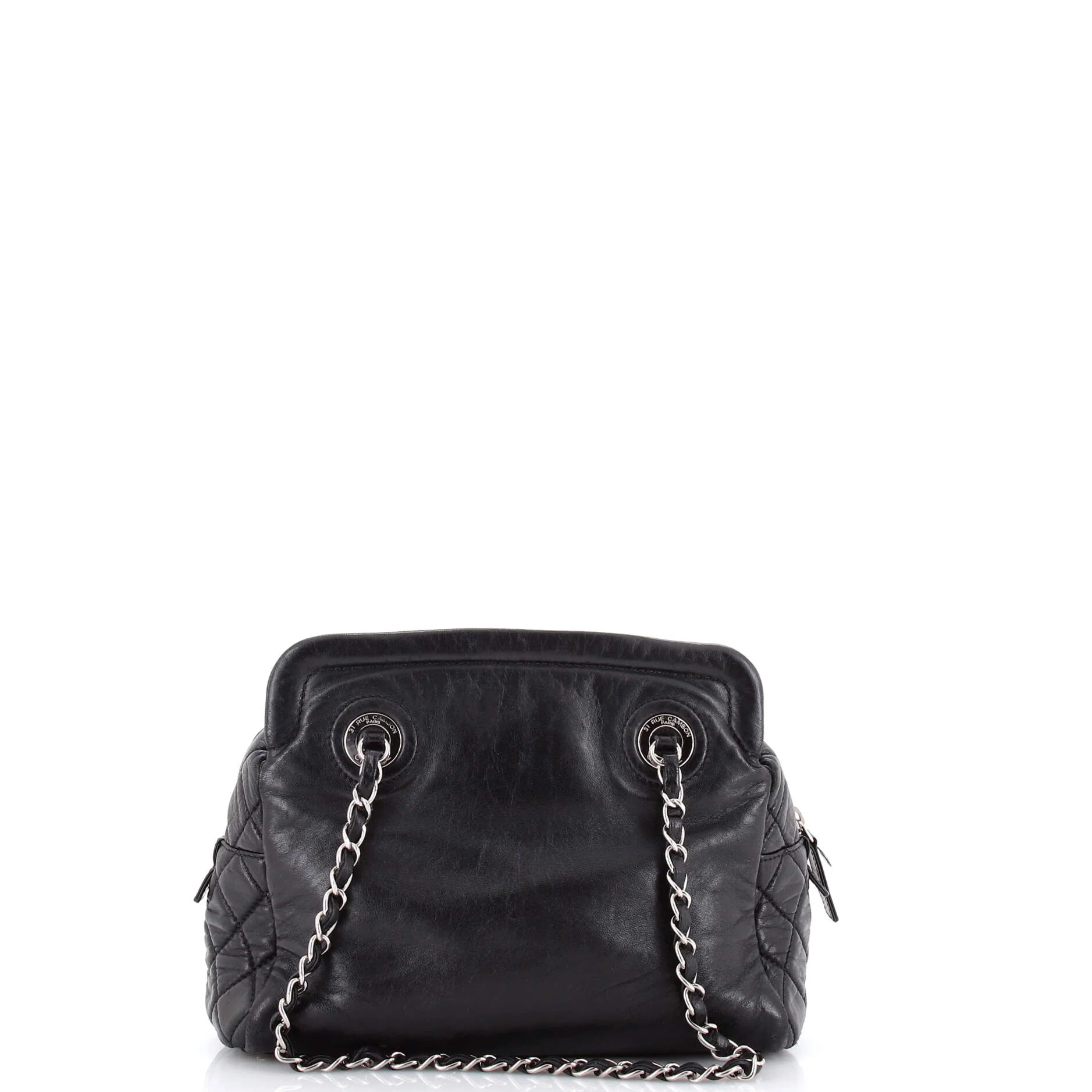CC Frame Tote Calfskin Large - Image 3