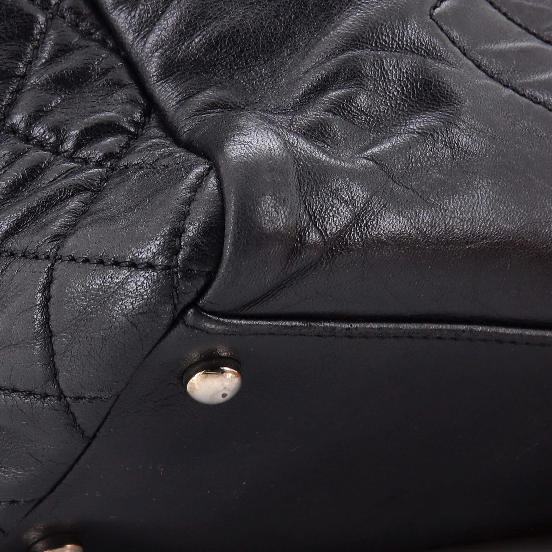 CC Frame Tote Calfskin Large - Image 6