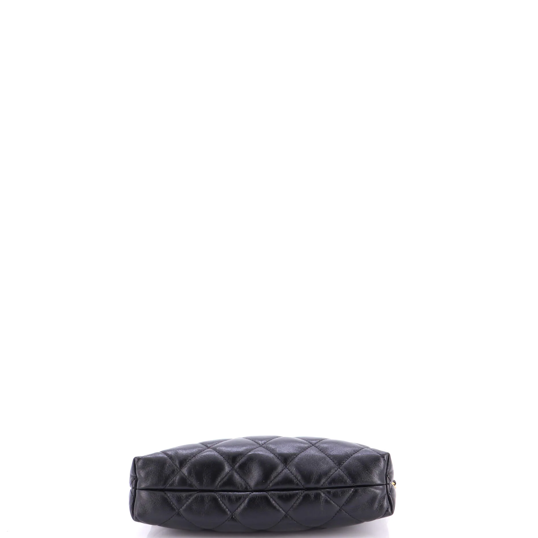 CC Medallion Hobo Quilted Lambskin Small - Image 4
