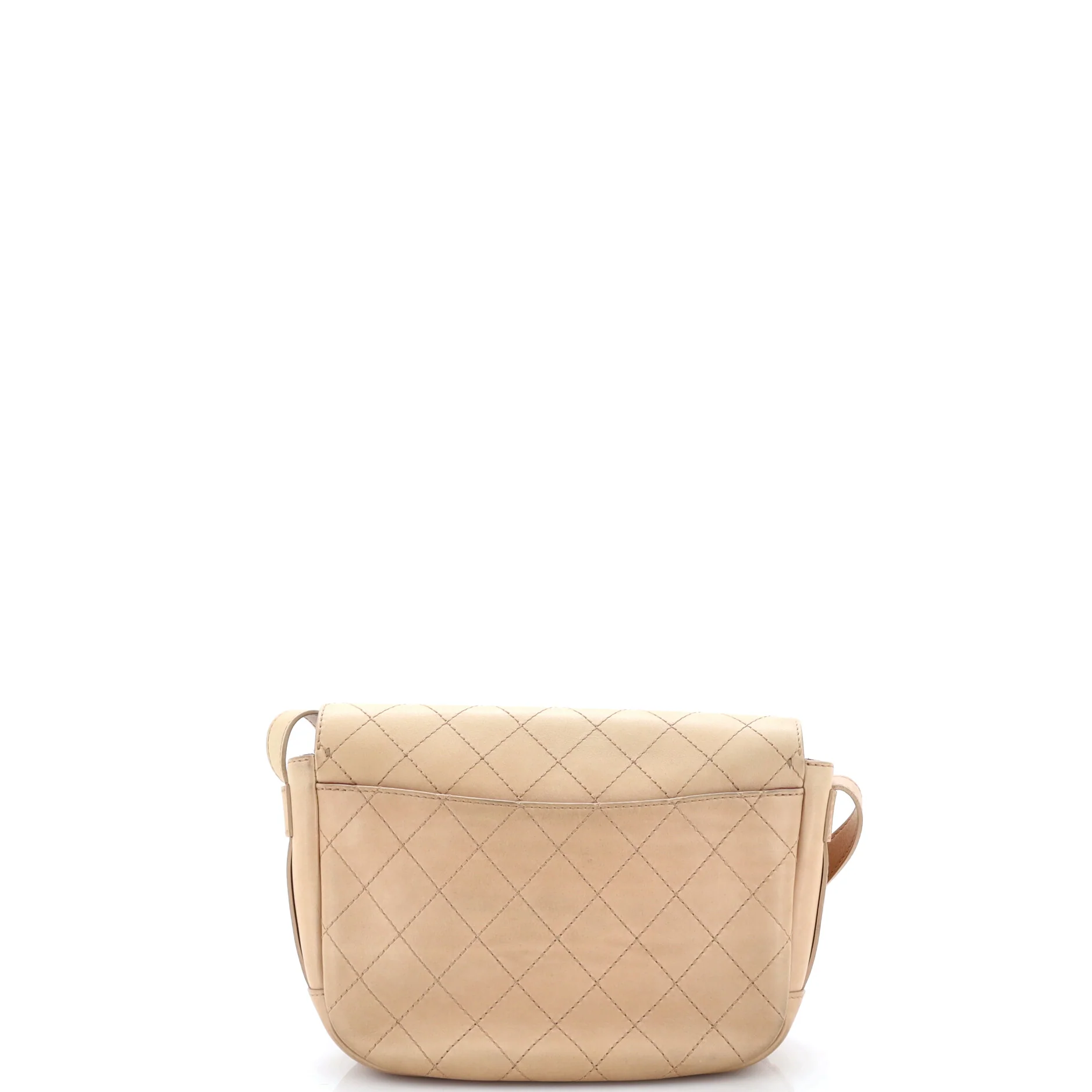 CC Messenger Bag Quilted Calfskin Medium - Image 3