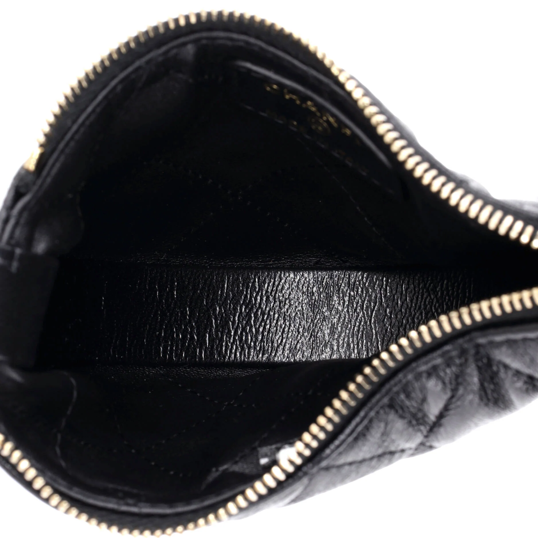 Chain Around Hobo Pouch Quilted Lambskin Extra Mini - Image 5