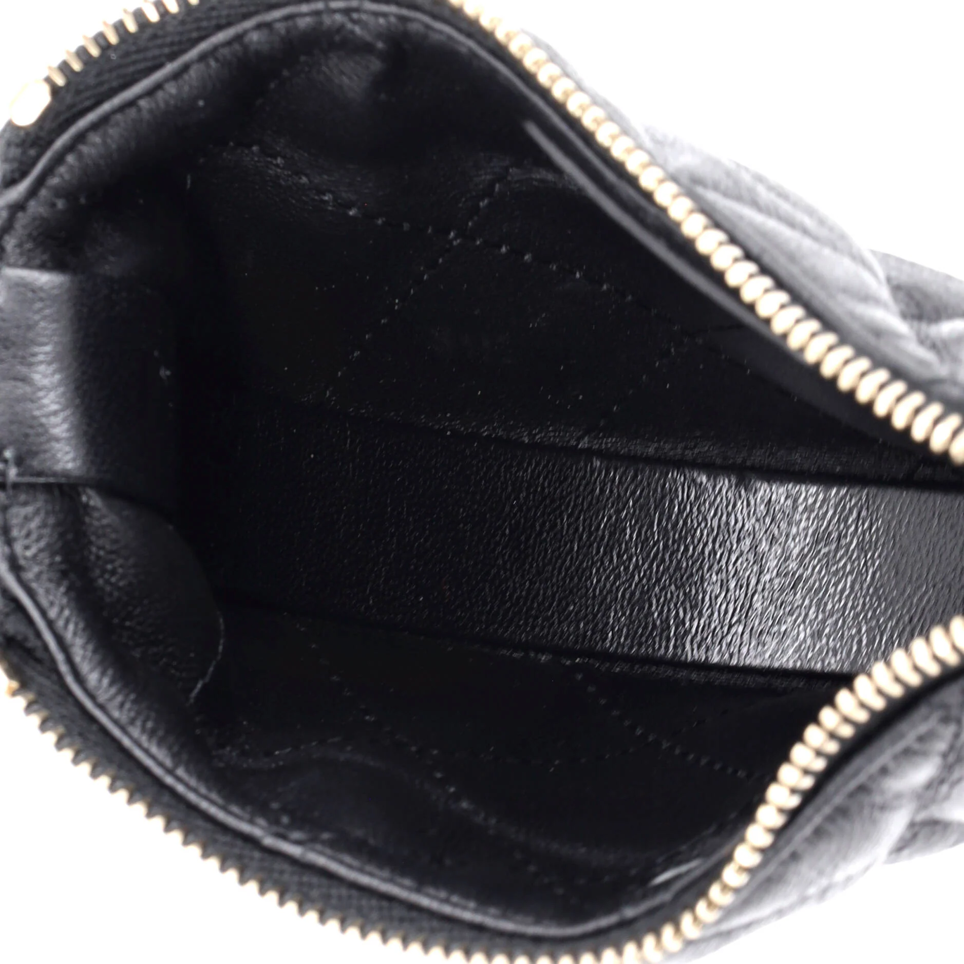 Chain Around Hobo Pouch Quilted Lambskin Extra Mini - Image 5