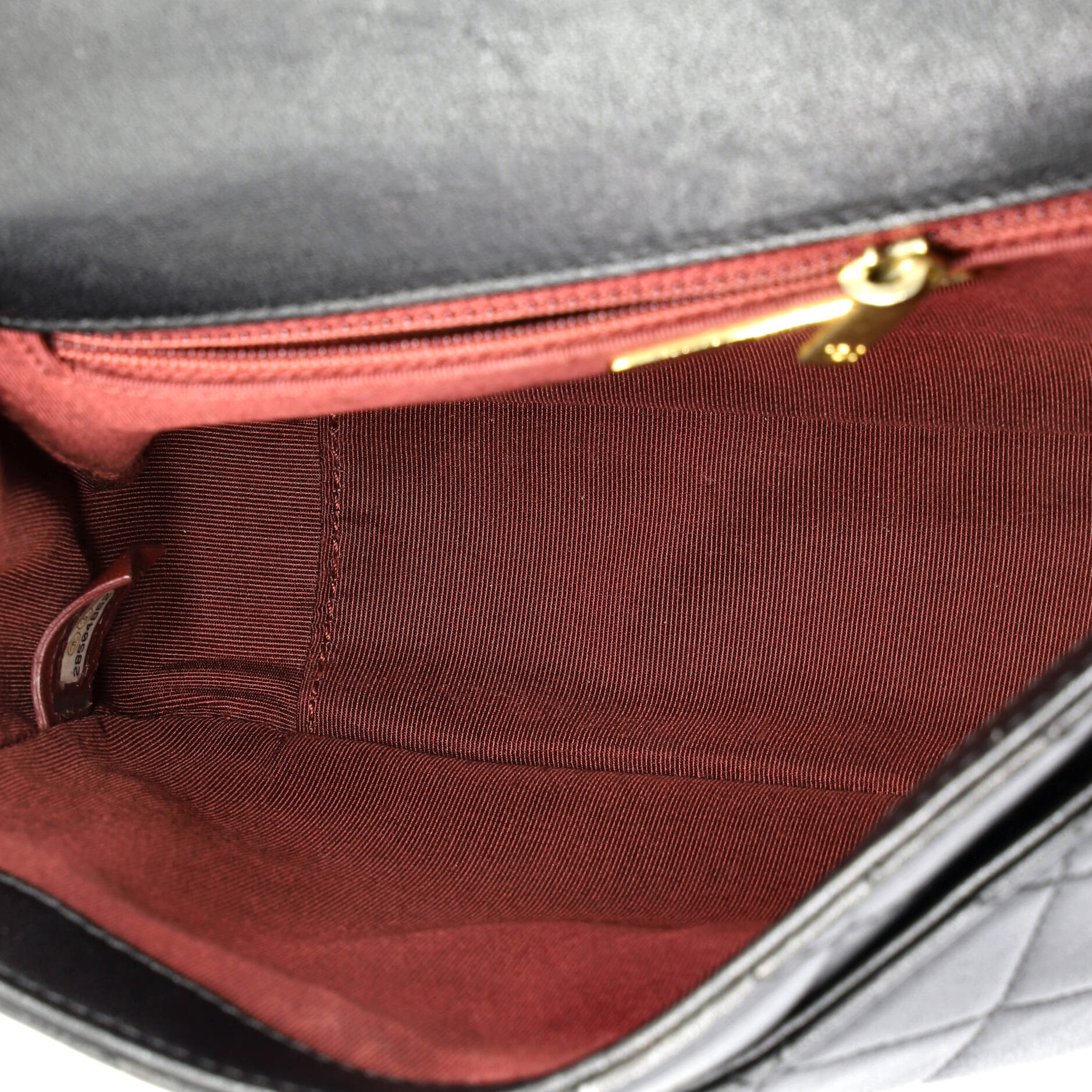 Chain Infinity Top Handle Bag Quilted Calfskin Mini - Image 6
