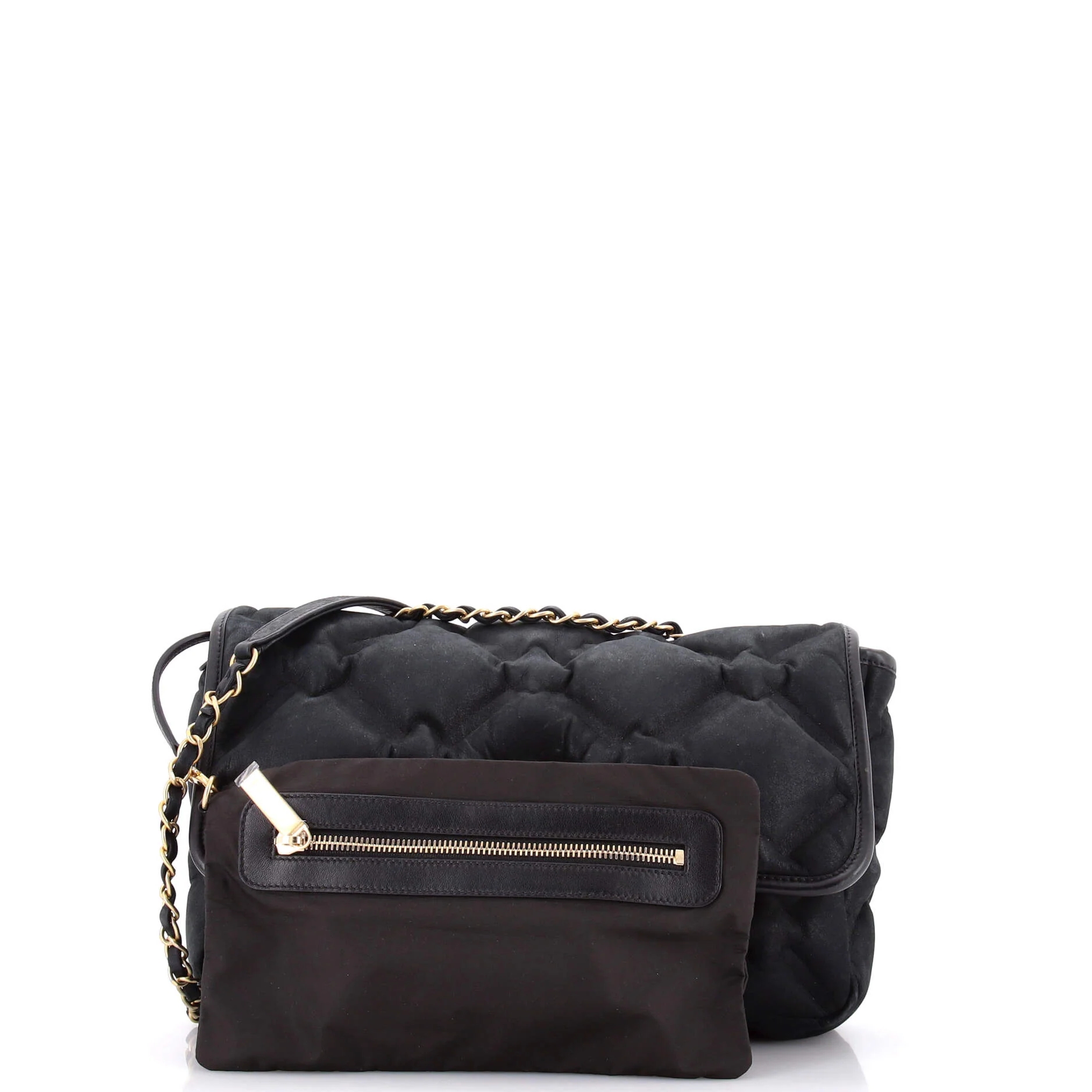 Chesterfield Flap Bag Quilted Calfskin Medium - Image 2