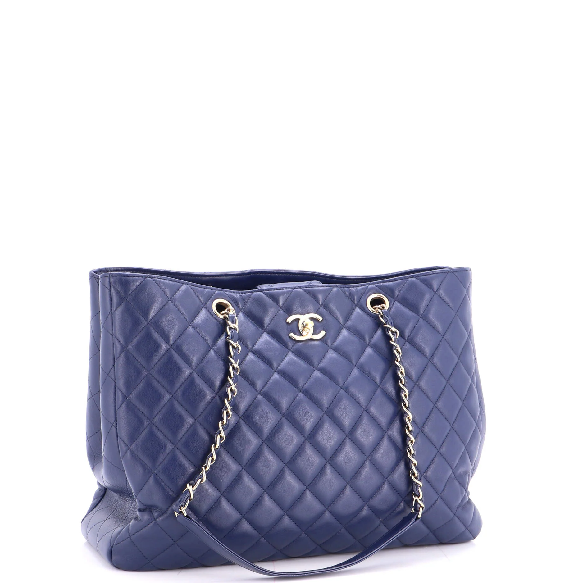 Classic CC Shopping Tote Quilted Calfskin Large - Image 2