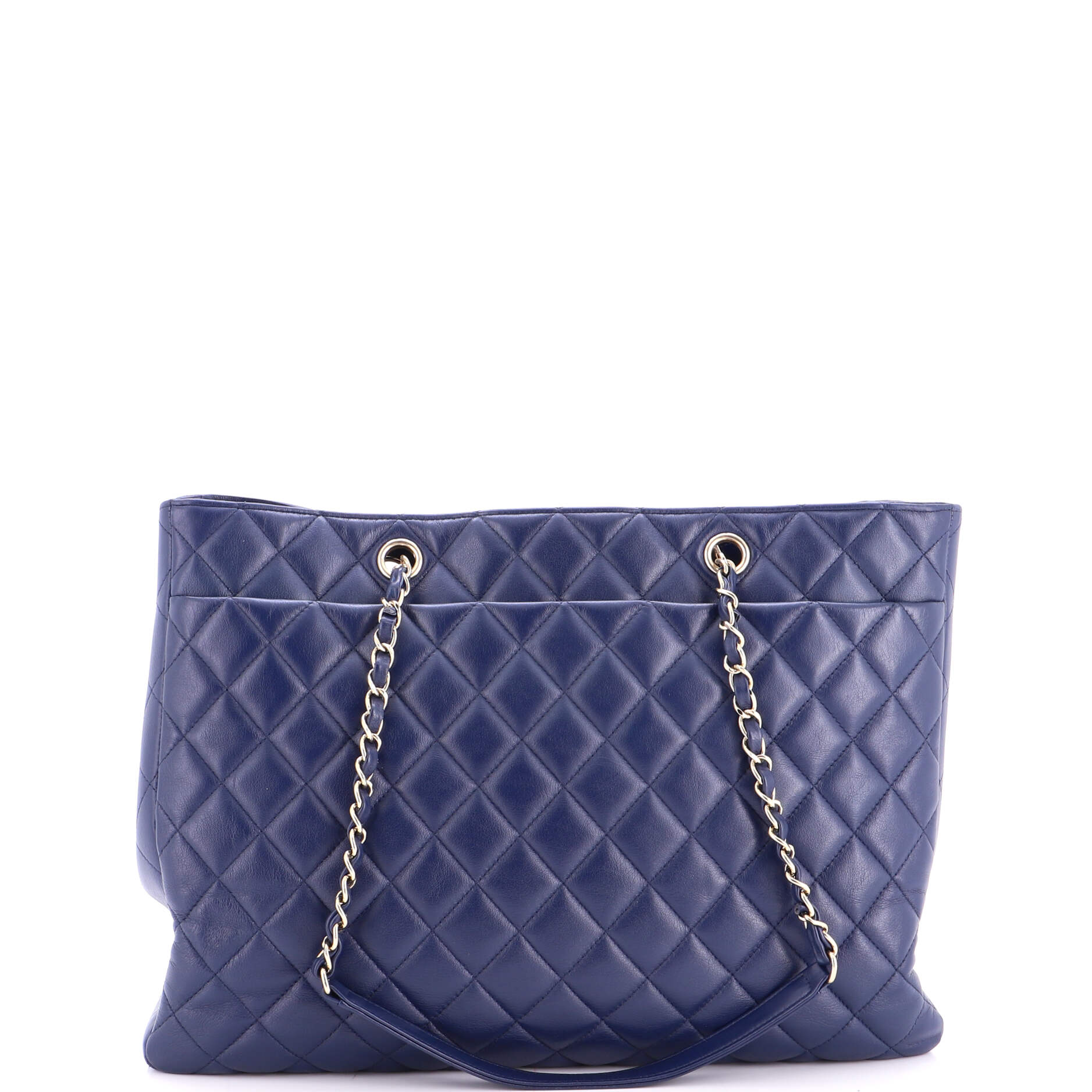 Classic CC Shopping Tote Quilted Calfskin Large - Image 3