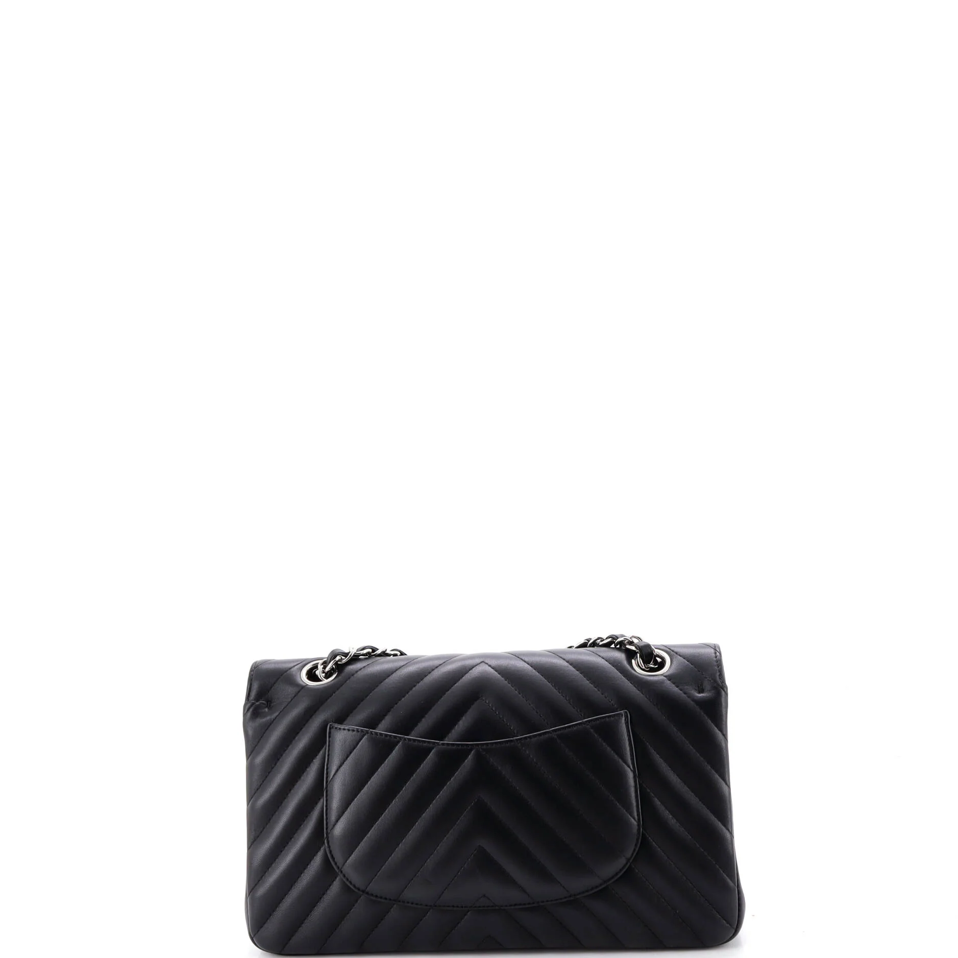 Classic Double Flap Bag Chevron Lambskin Medium - Image 3