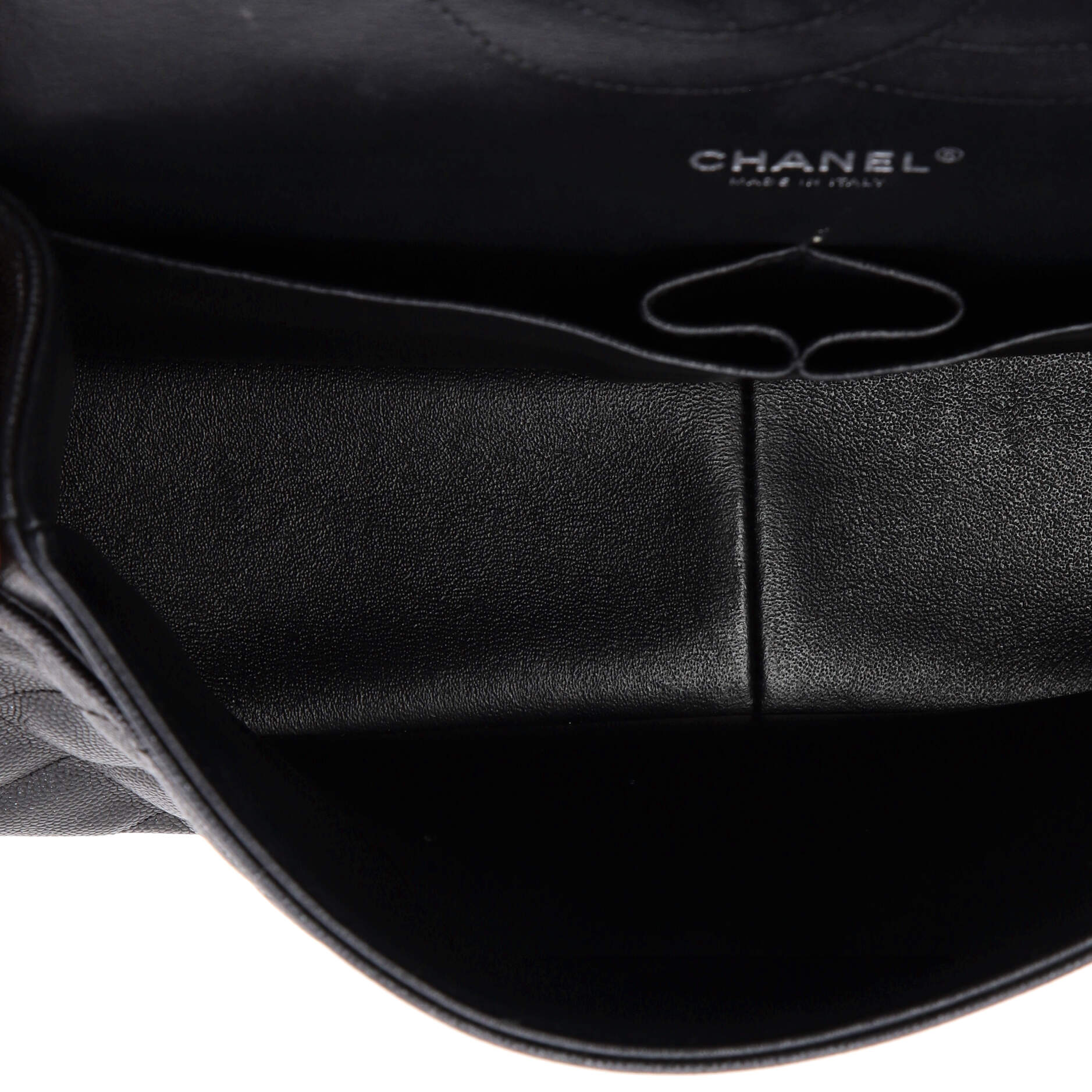 Classic Double Flap Bag Quilted Caviar Jumbo - Image 6